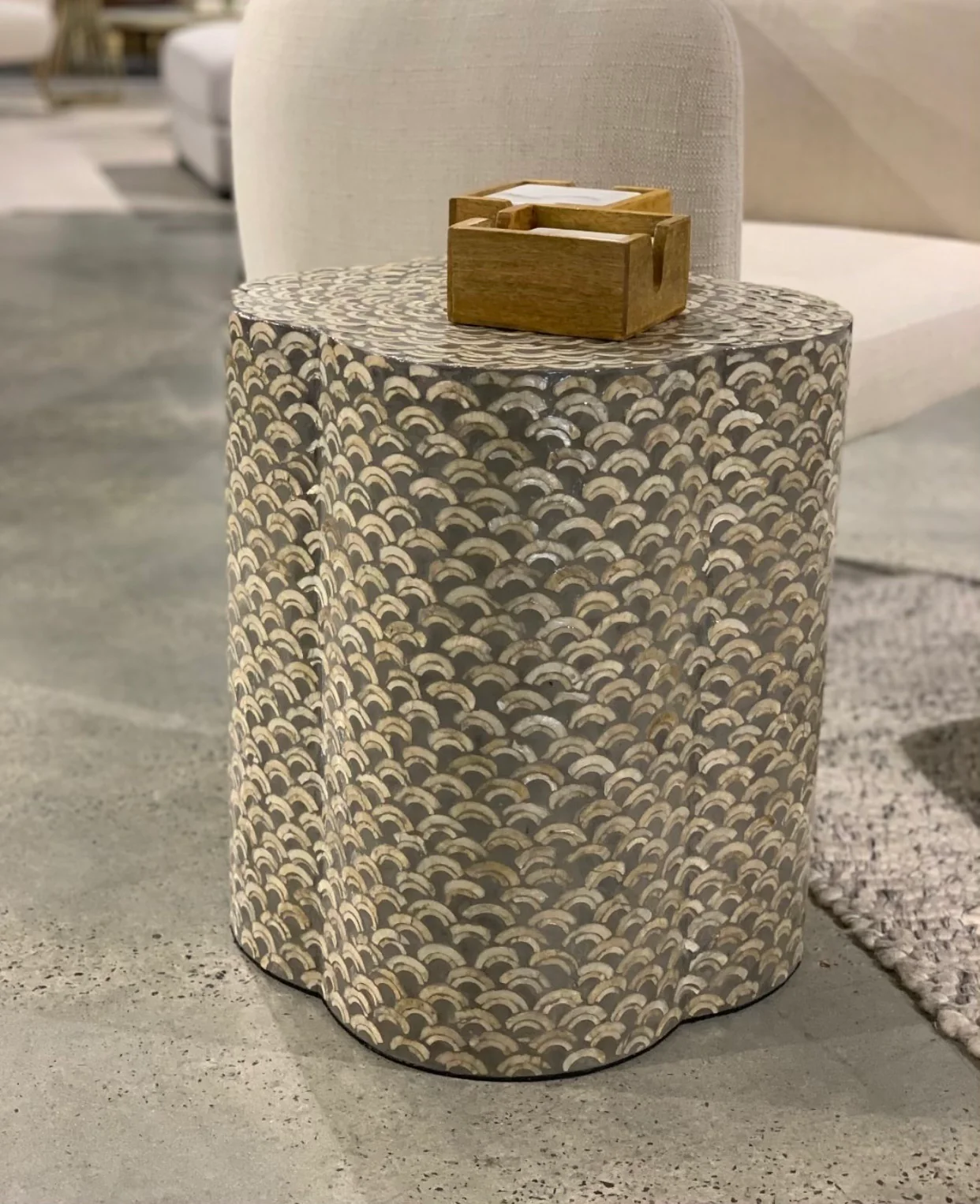 Aditi Inlay Stool - Image 3