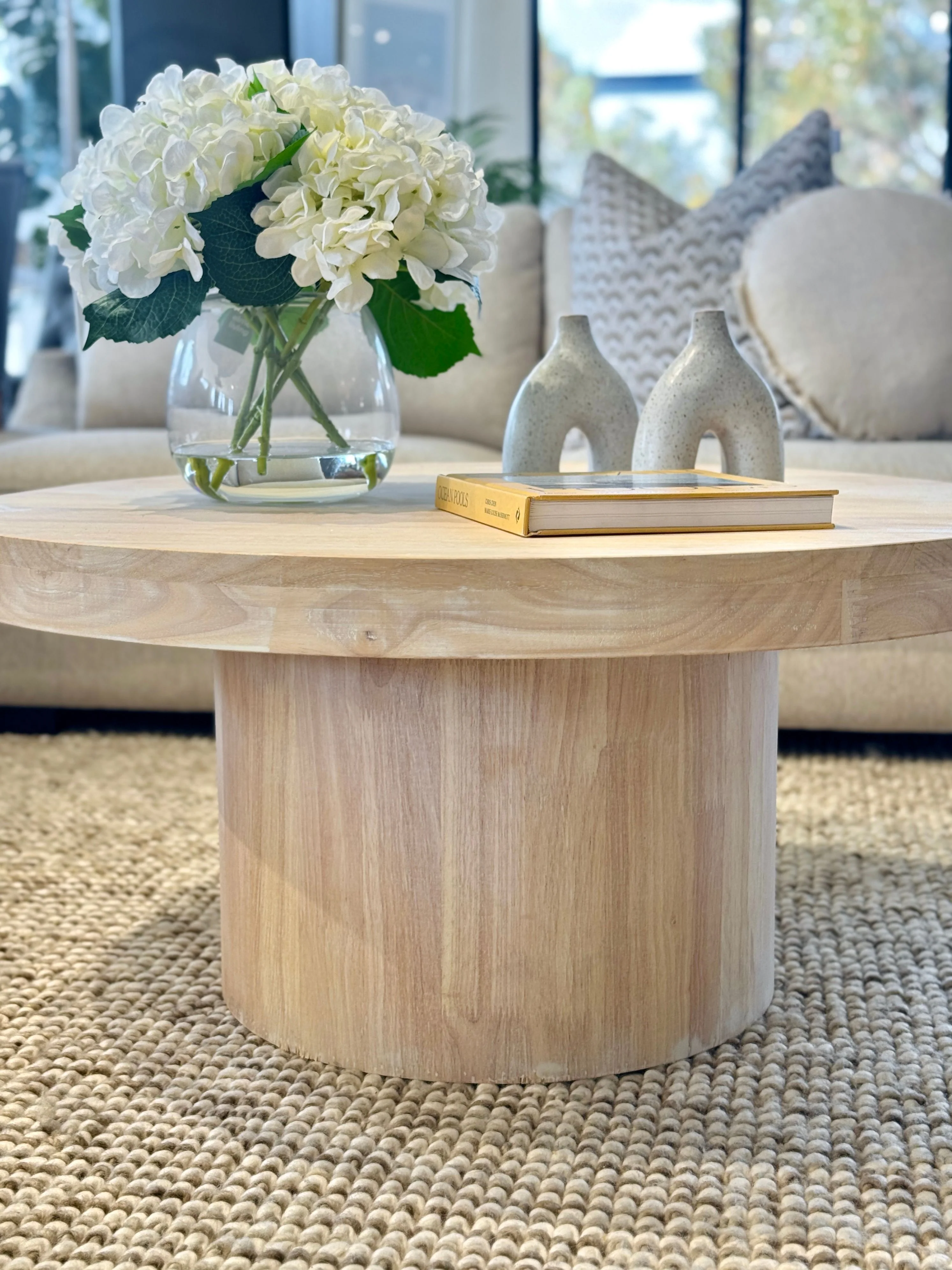 April Coffee Table - Whitewash - Image 3