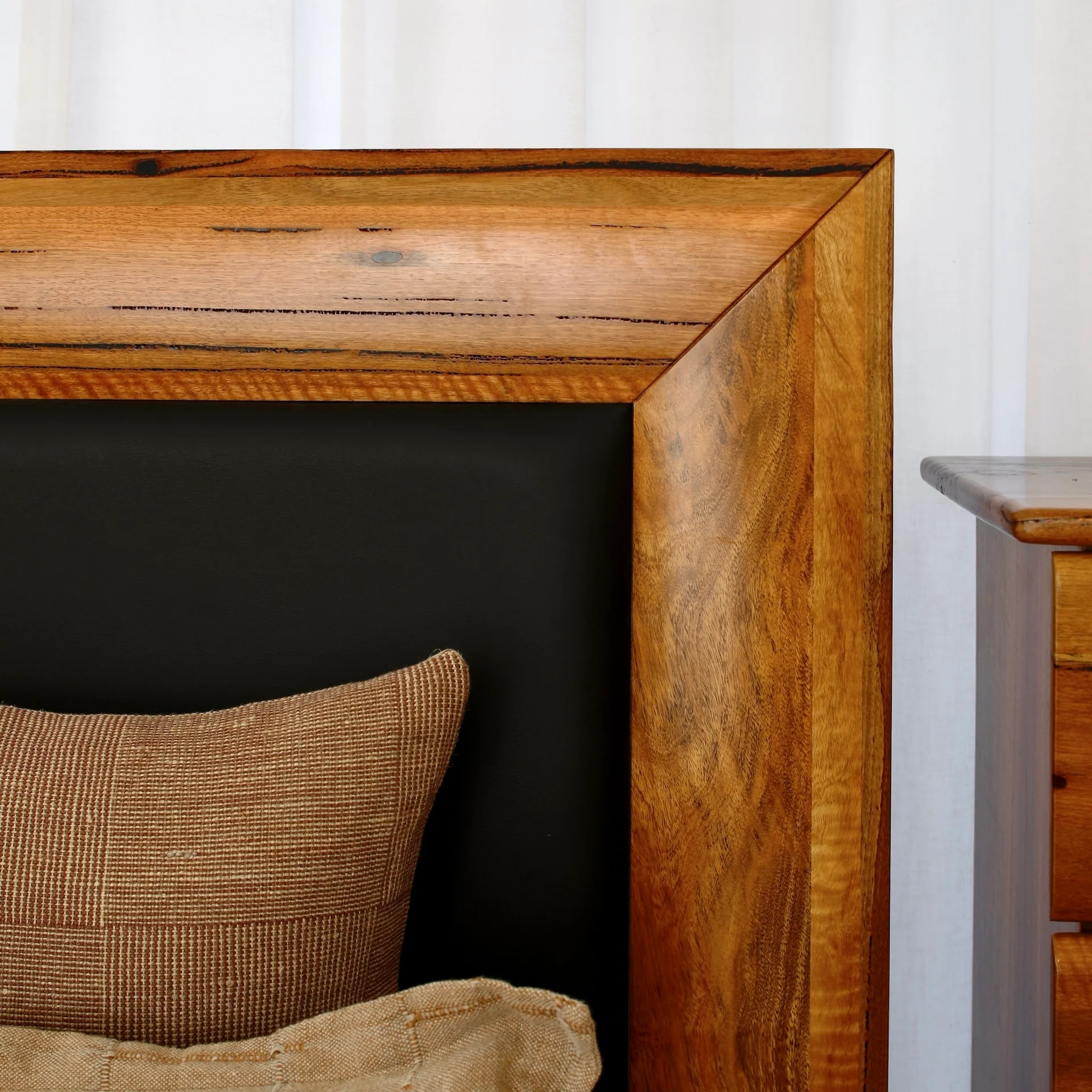 Armani Premium Solid Marri Bed - Image 6