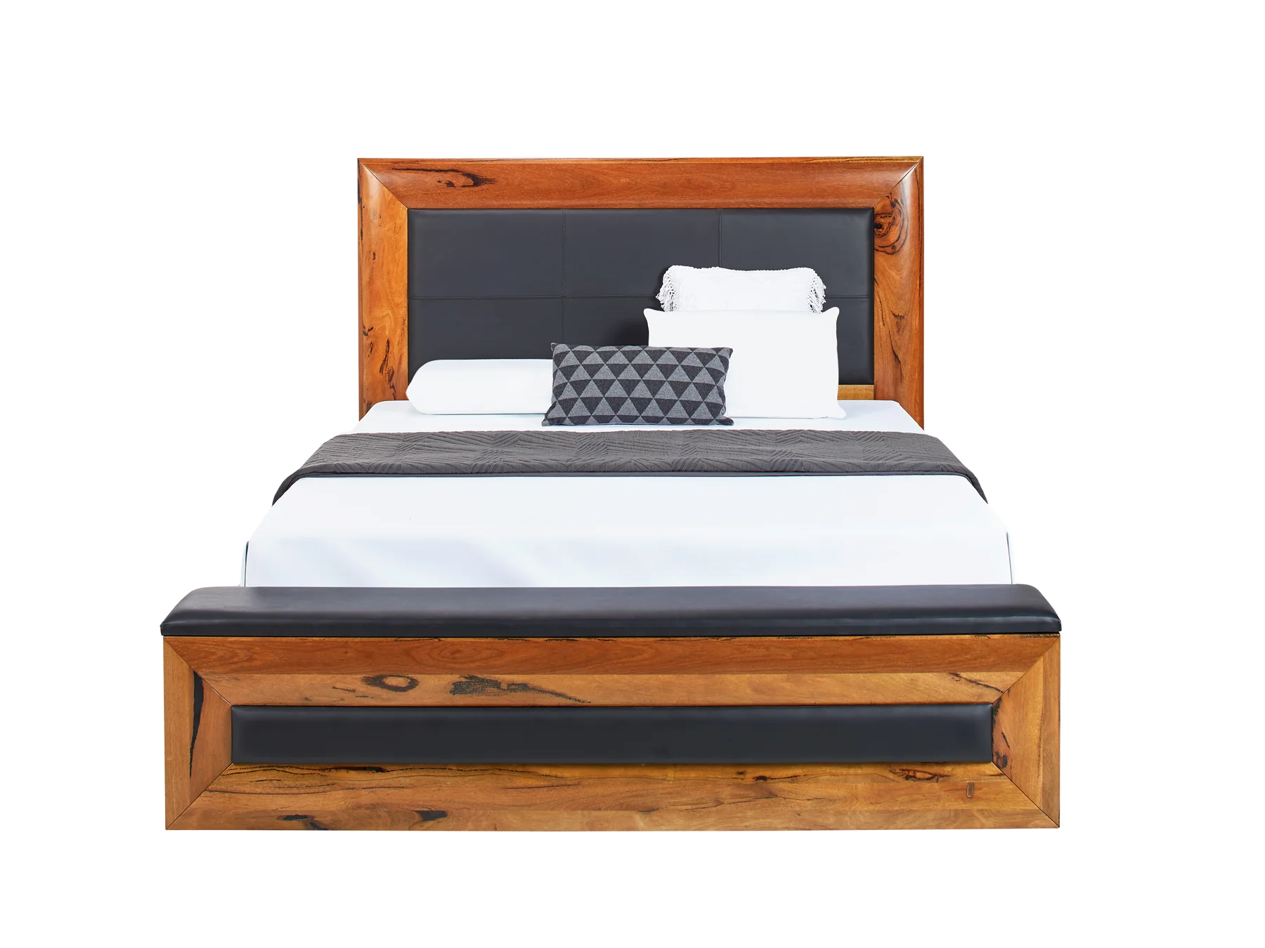 Armani Premium Solid Marri Bed - Image 7