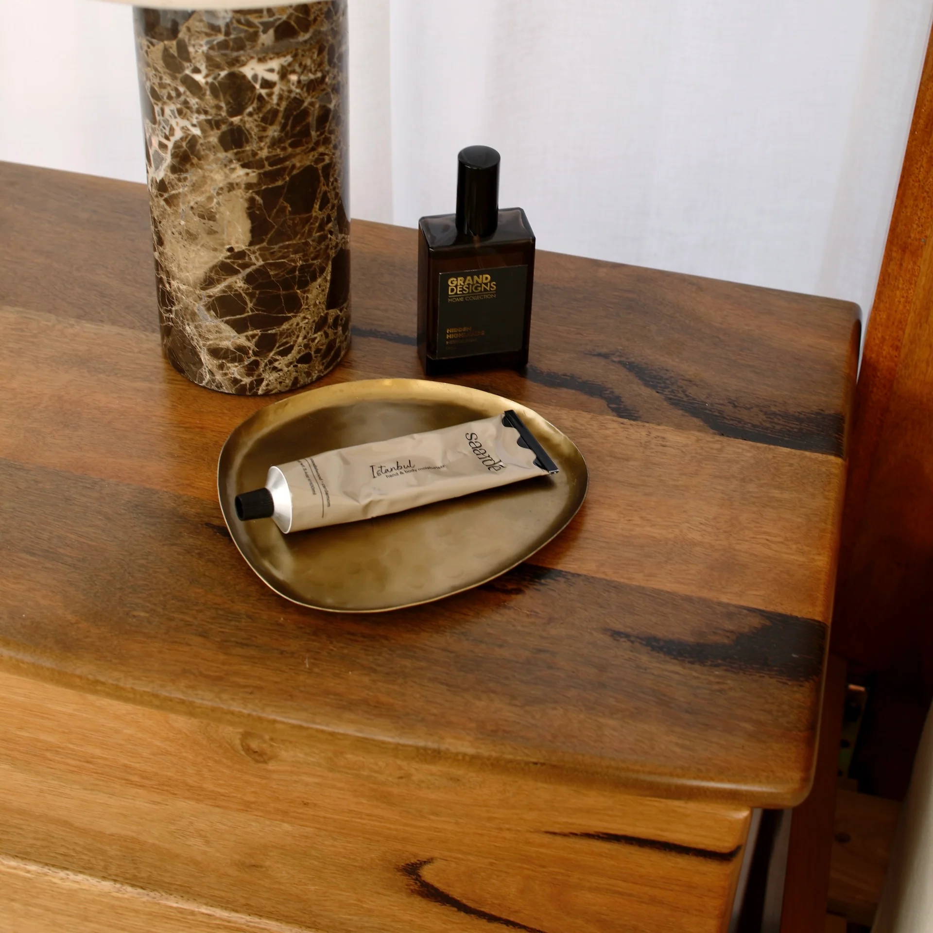 Armani Bedside - Marri Wood - Image 4