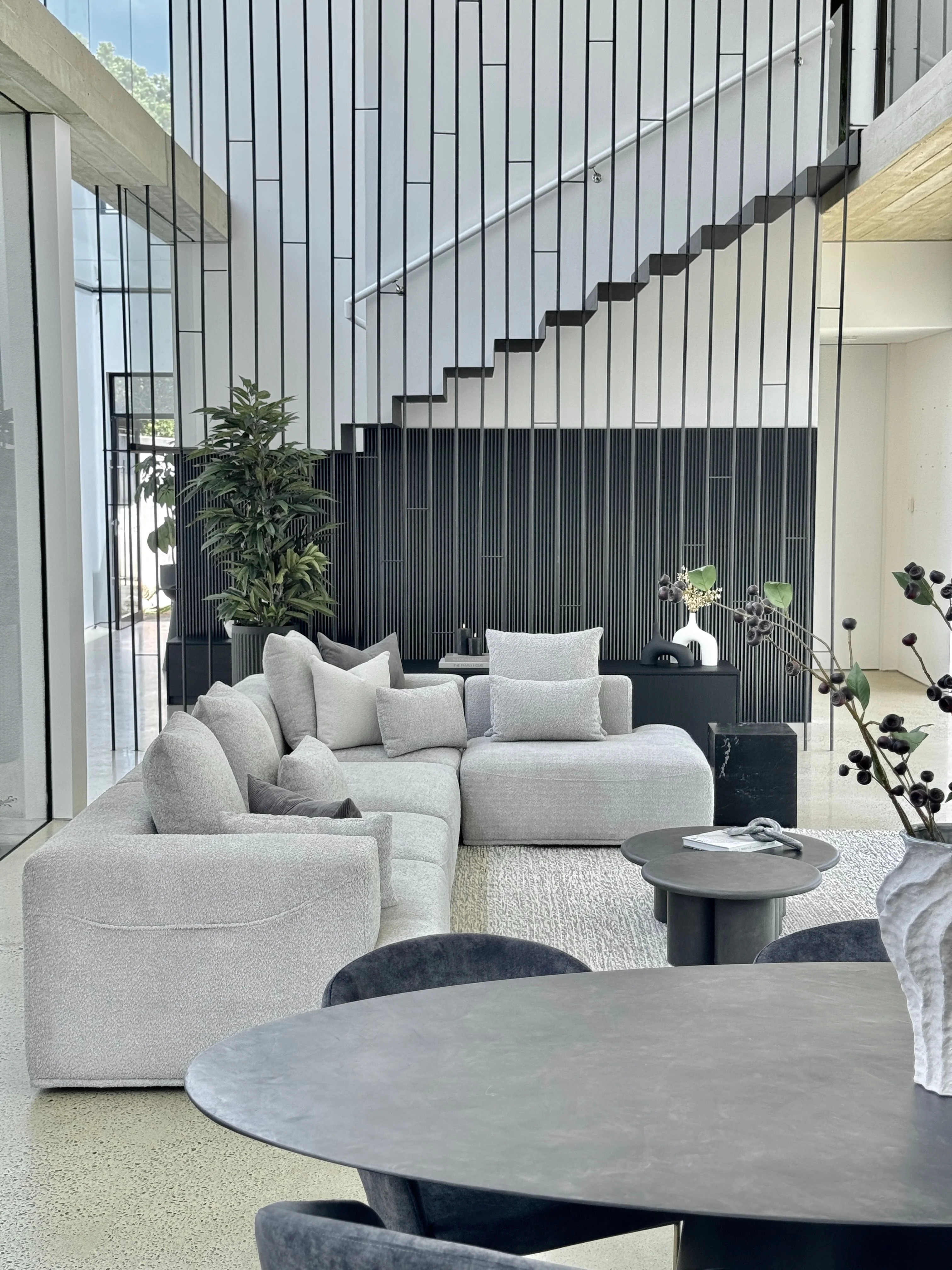 Axel Full Modular Lounge - Grey Gum - Image 4