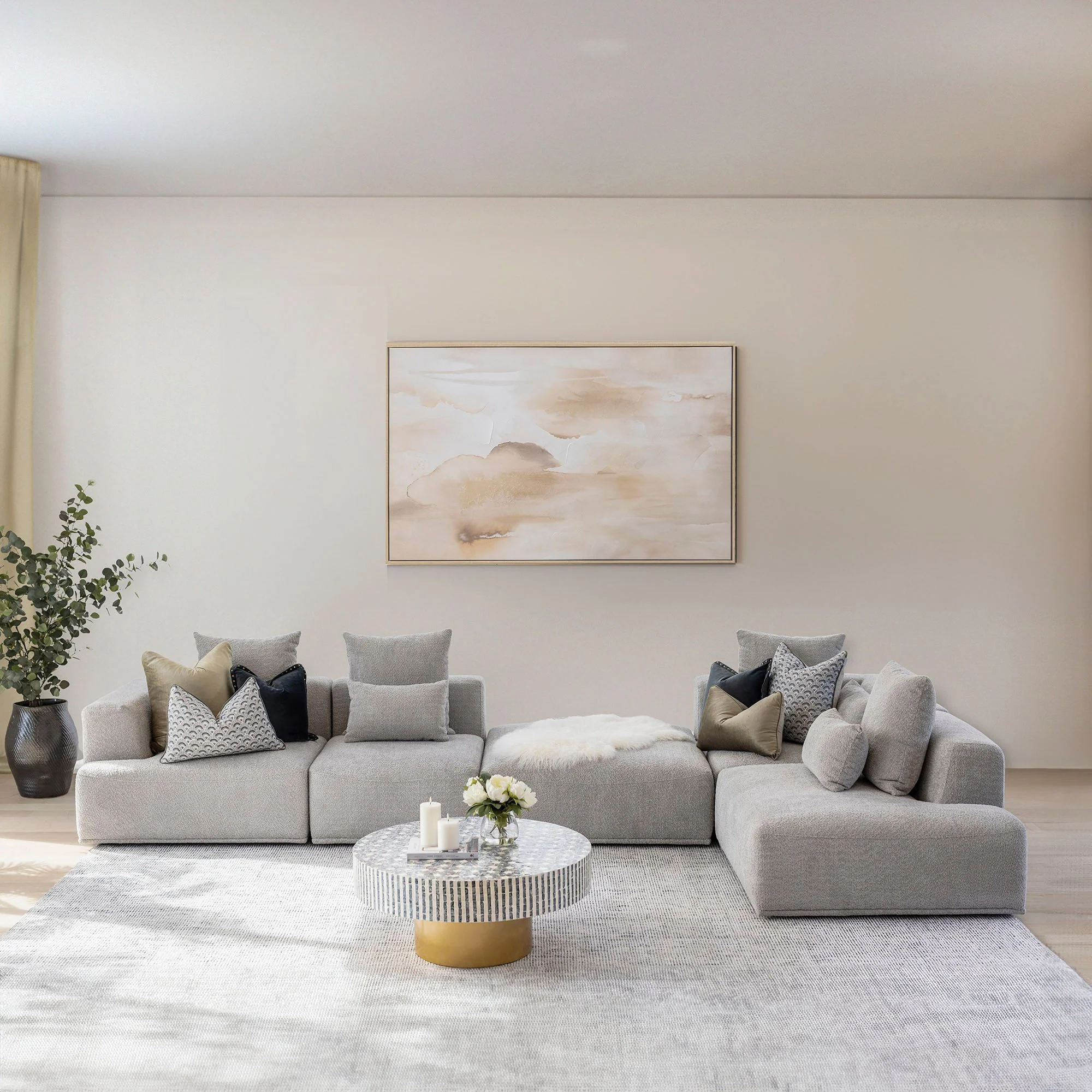 Axel Full Modular Lounge - Grey Gum - Image 7