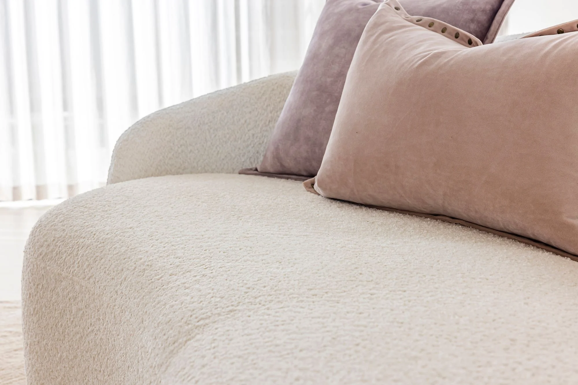 Catalina 3 Seater Sofa - White - Image 7