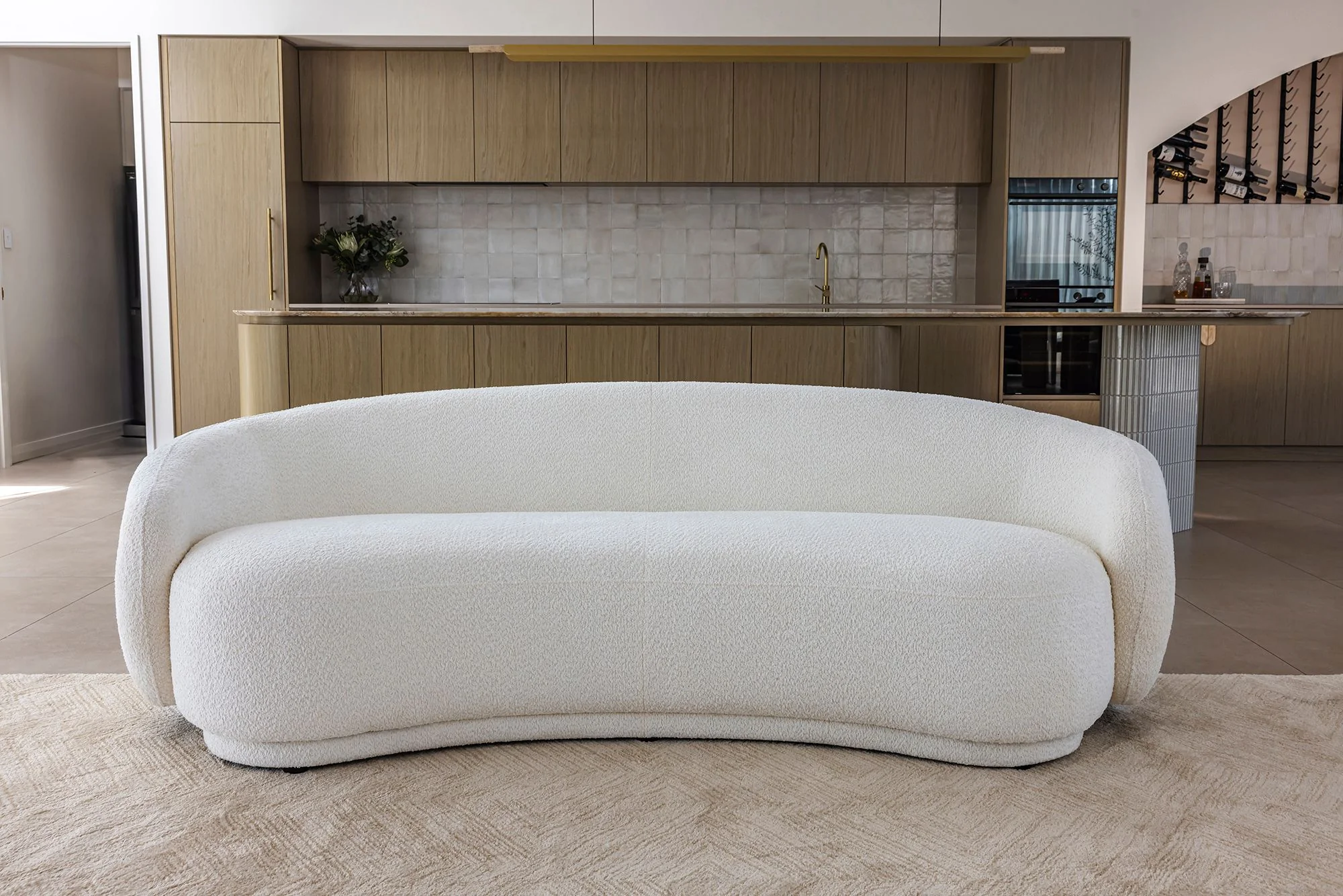 Catalina 3 Seater Sofa - White - Image 8