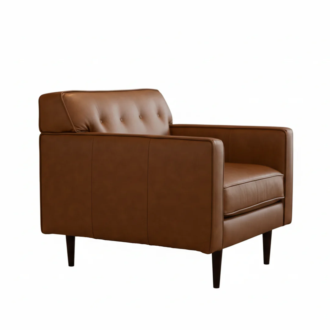 Chiswick Leather Armchair - Image 8