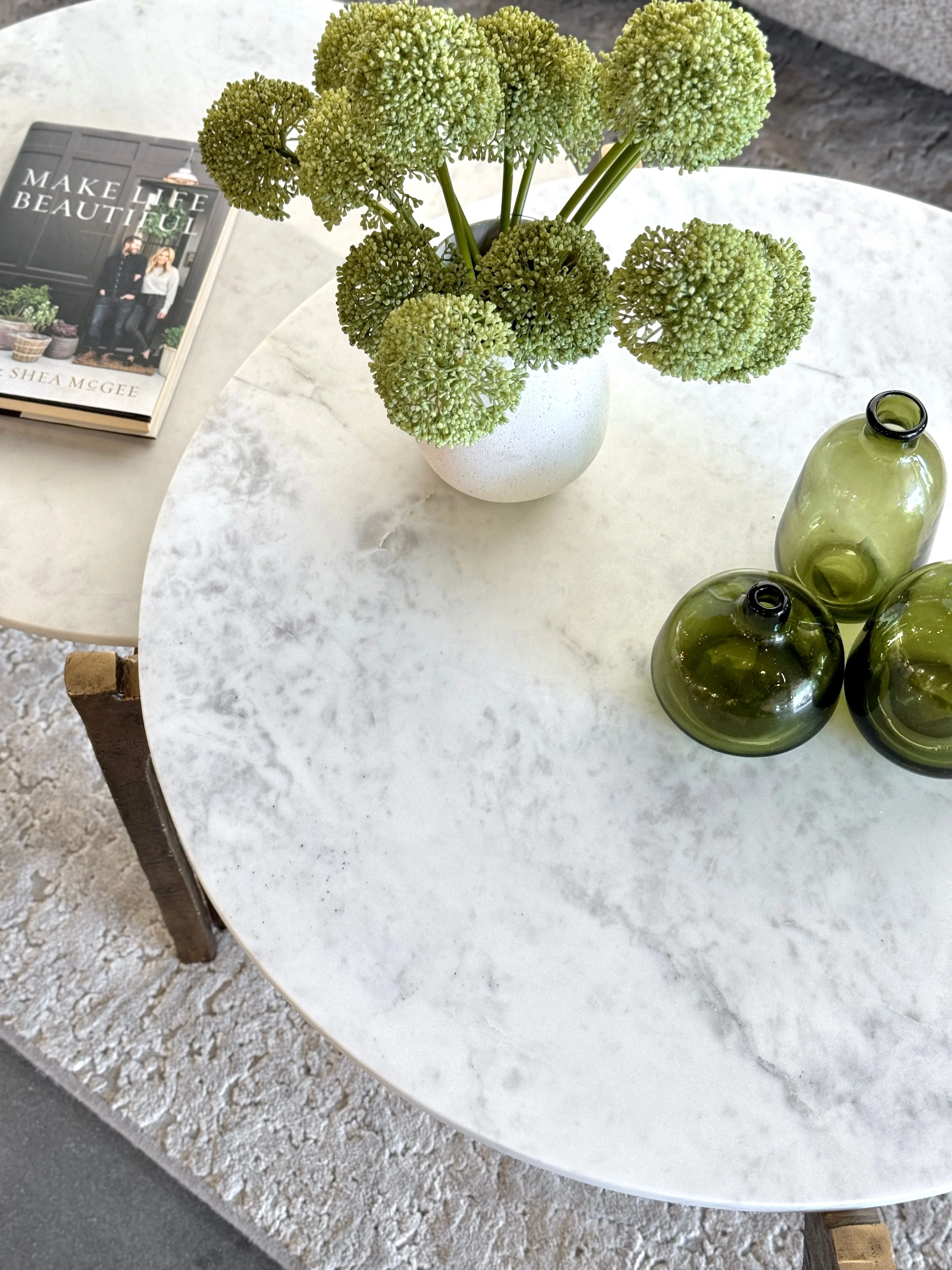 Cleo Marble Coffee Table - Image 4