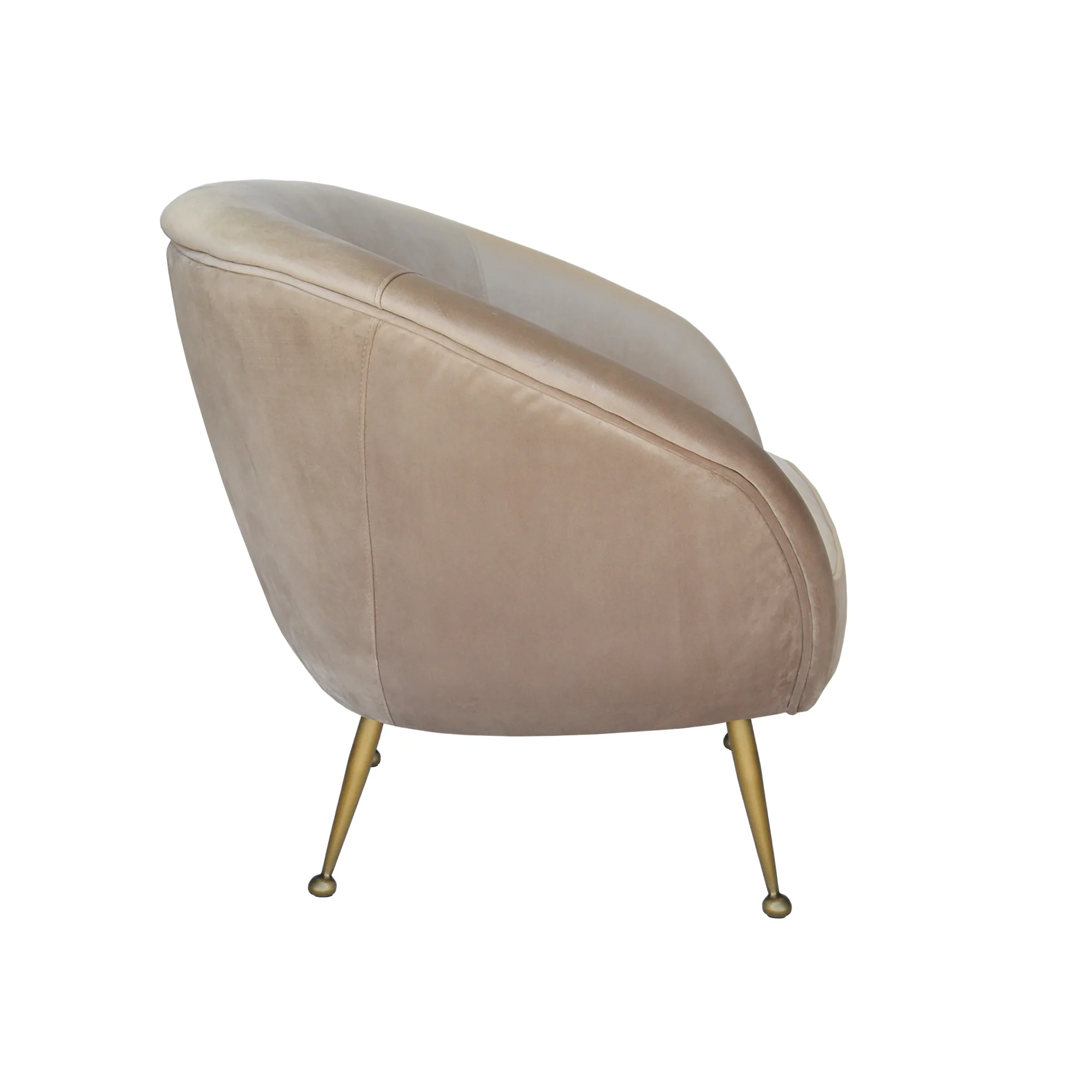 Como Accent Chair - Taupe - Image 3