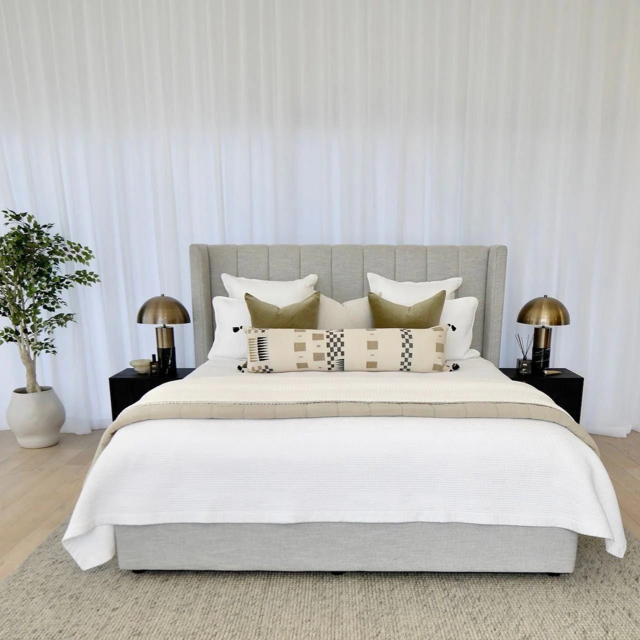 Allure Bed with Drawers - Natural - Image 3