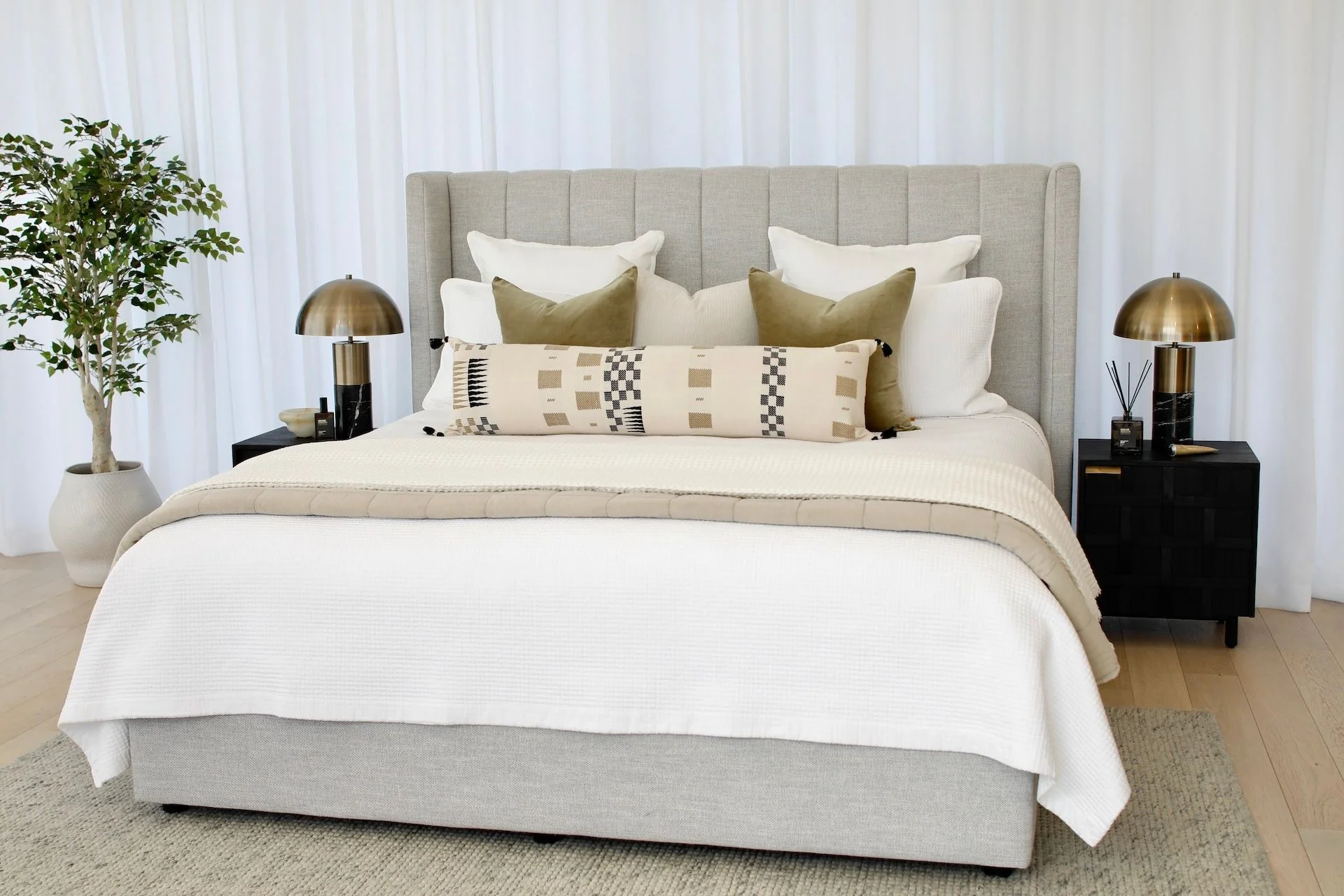 Allure Bed with Drawers - Natural - Image 4