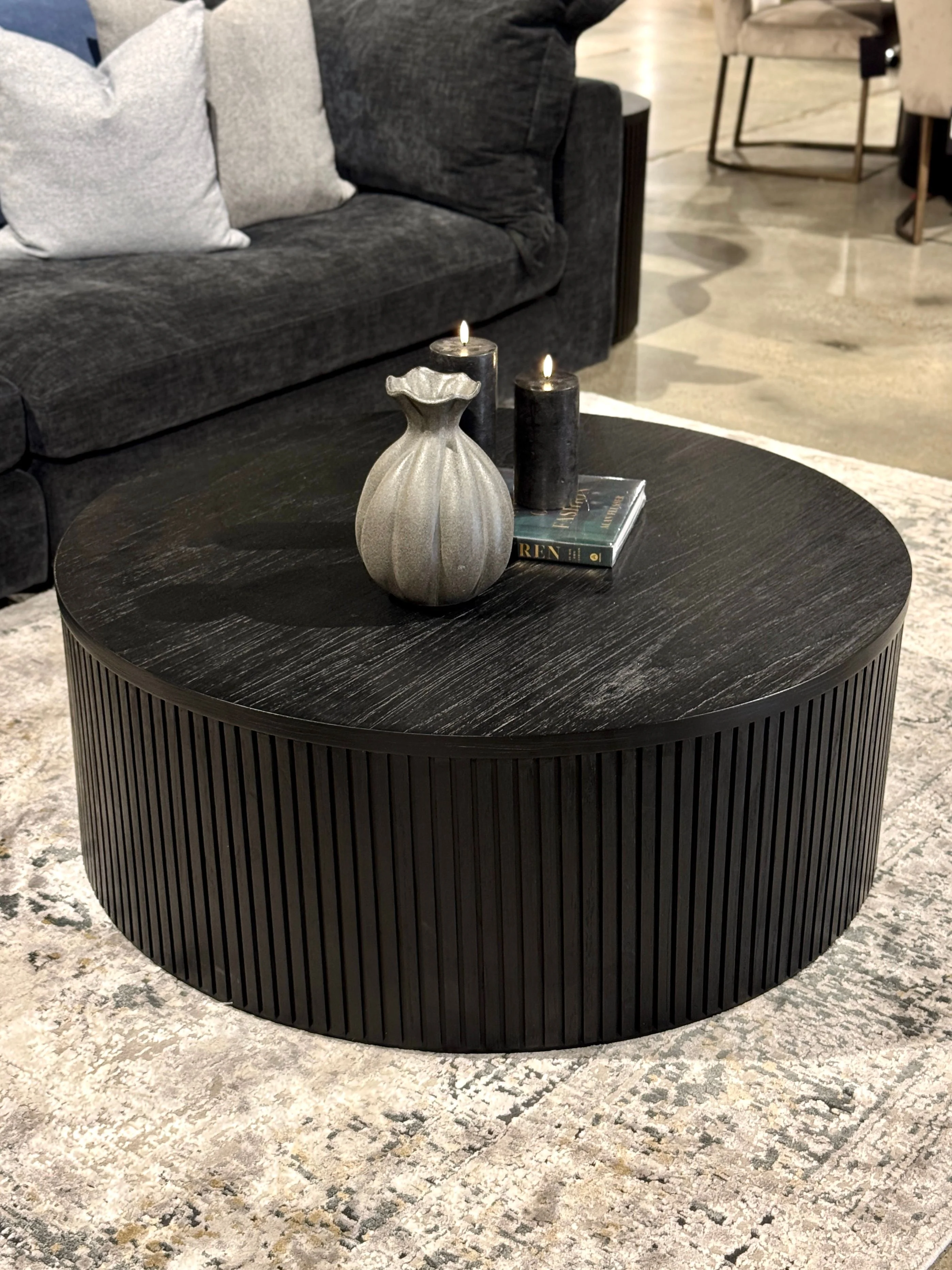 Edina Round Coffee Table - Image 4