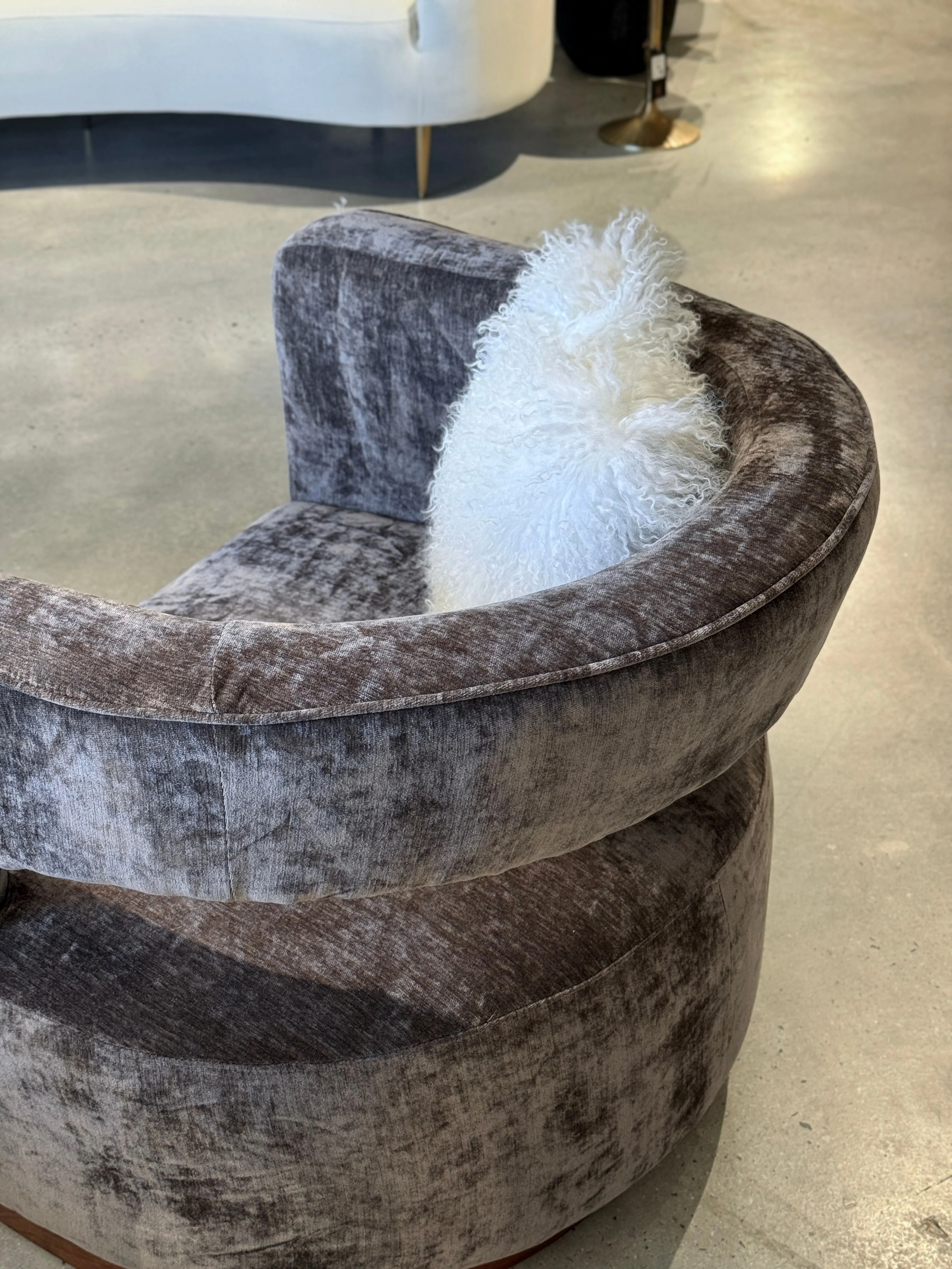 Elowen Armchair - Grey - Image 4