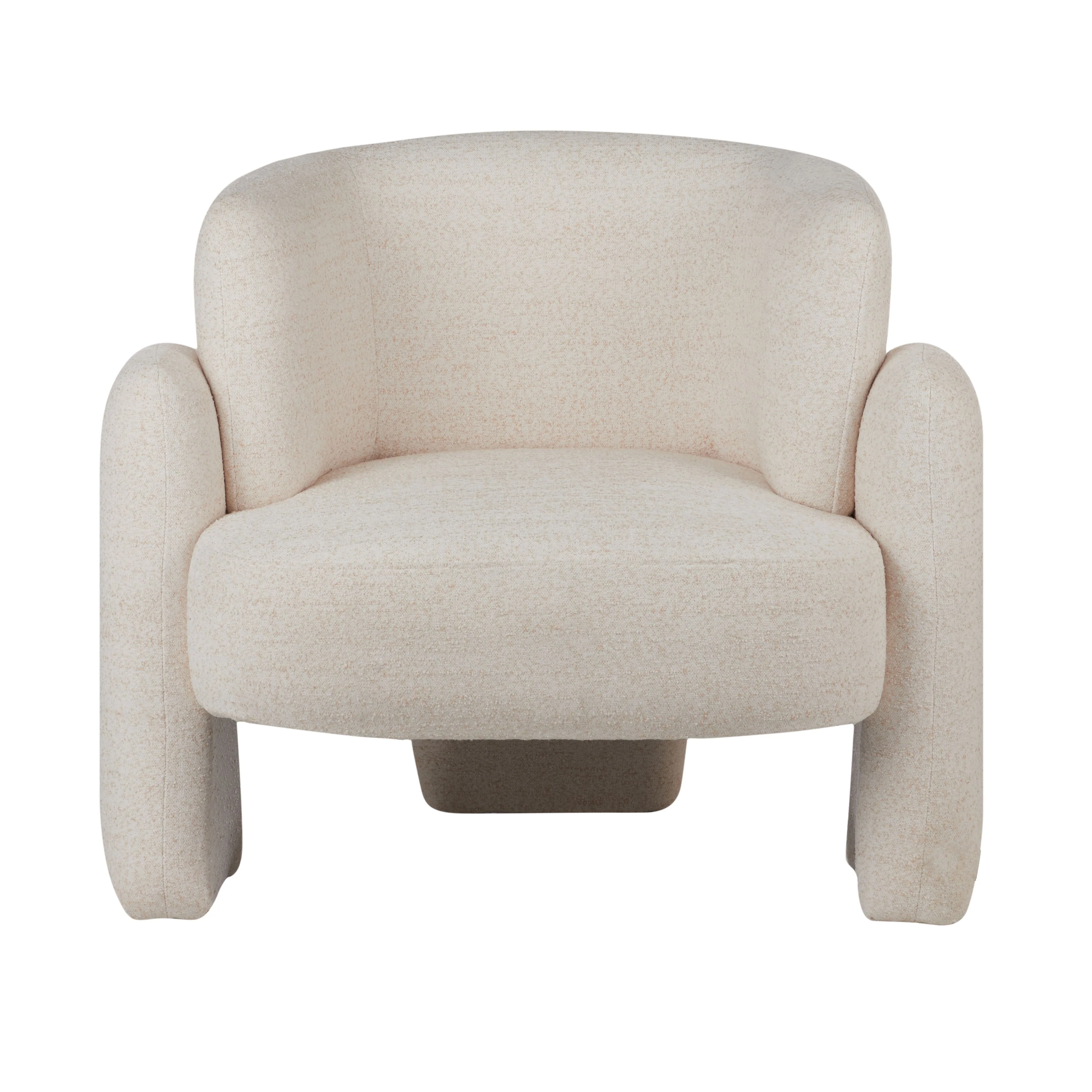 Esme Accent Chair - Marshmallow - Image 10
