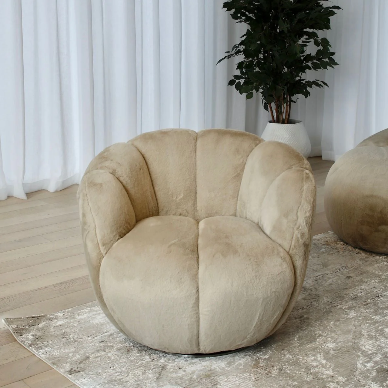 Florabelle Arm Chair - Cookie - Image 4