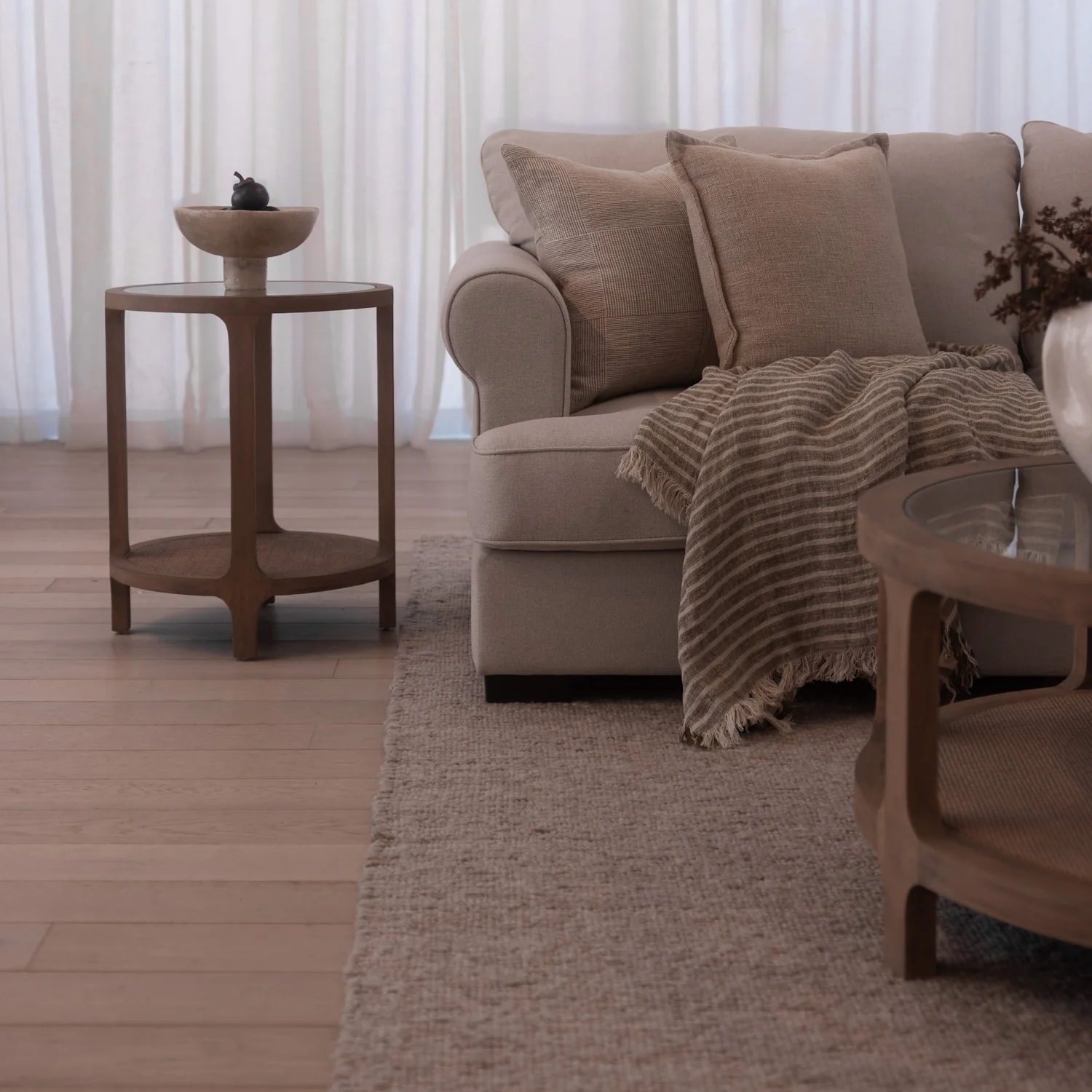 Hampton Corner Lounge - Stone - Image 4