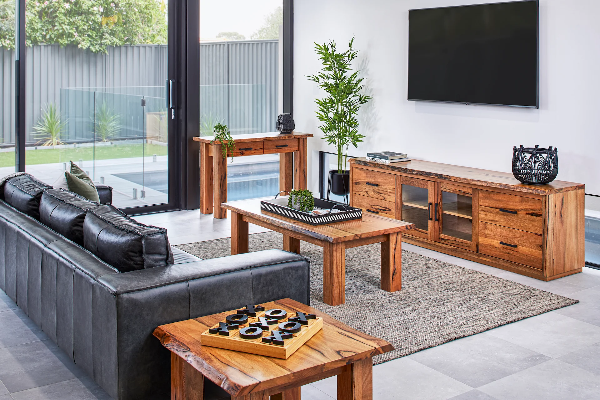 Ignacio Coffee Table - Marri Wood - Image 3