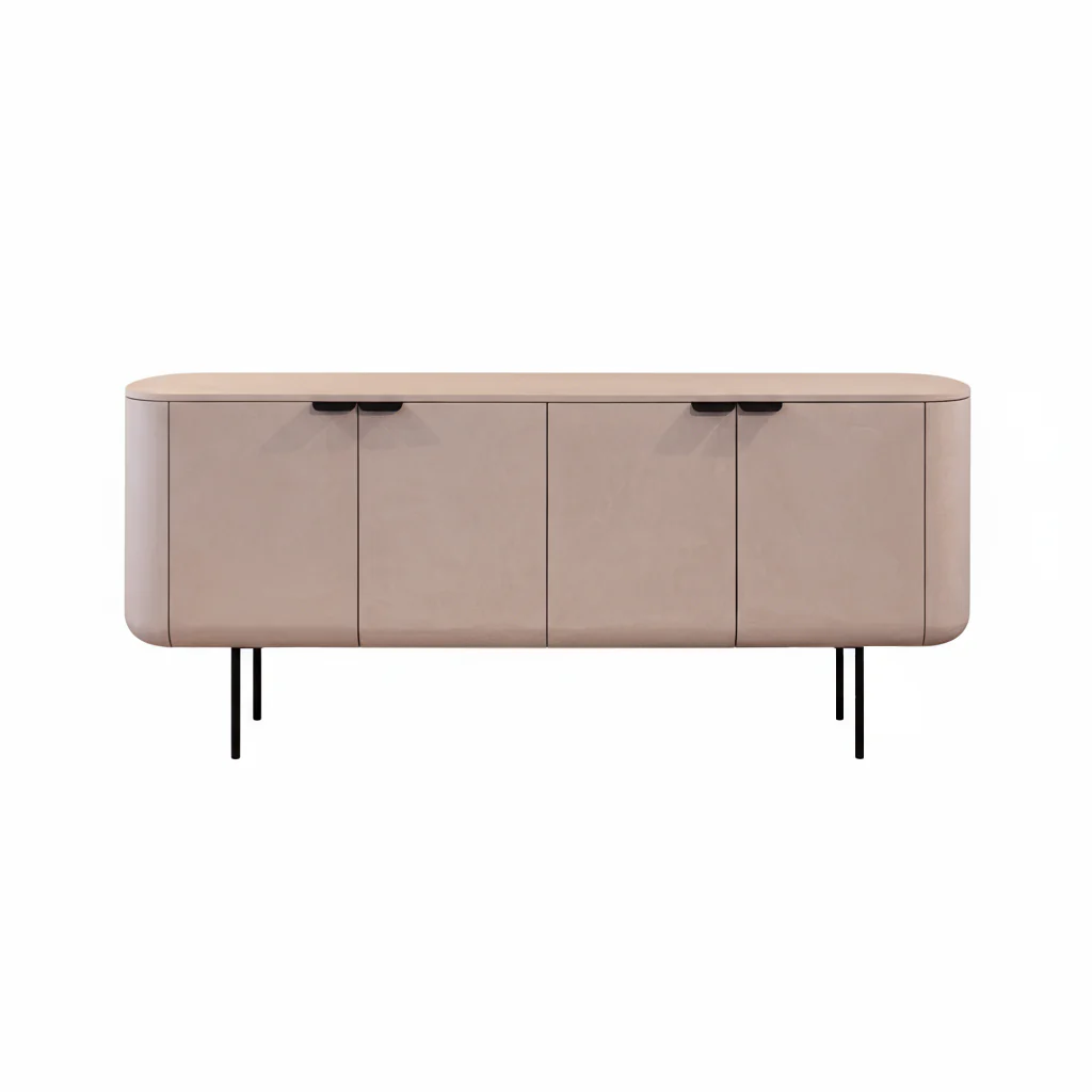 Iliad 4 Door Sideboard - White - Image 5