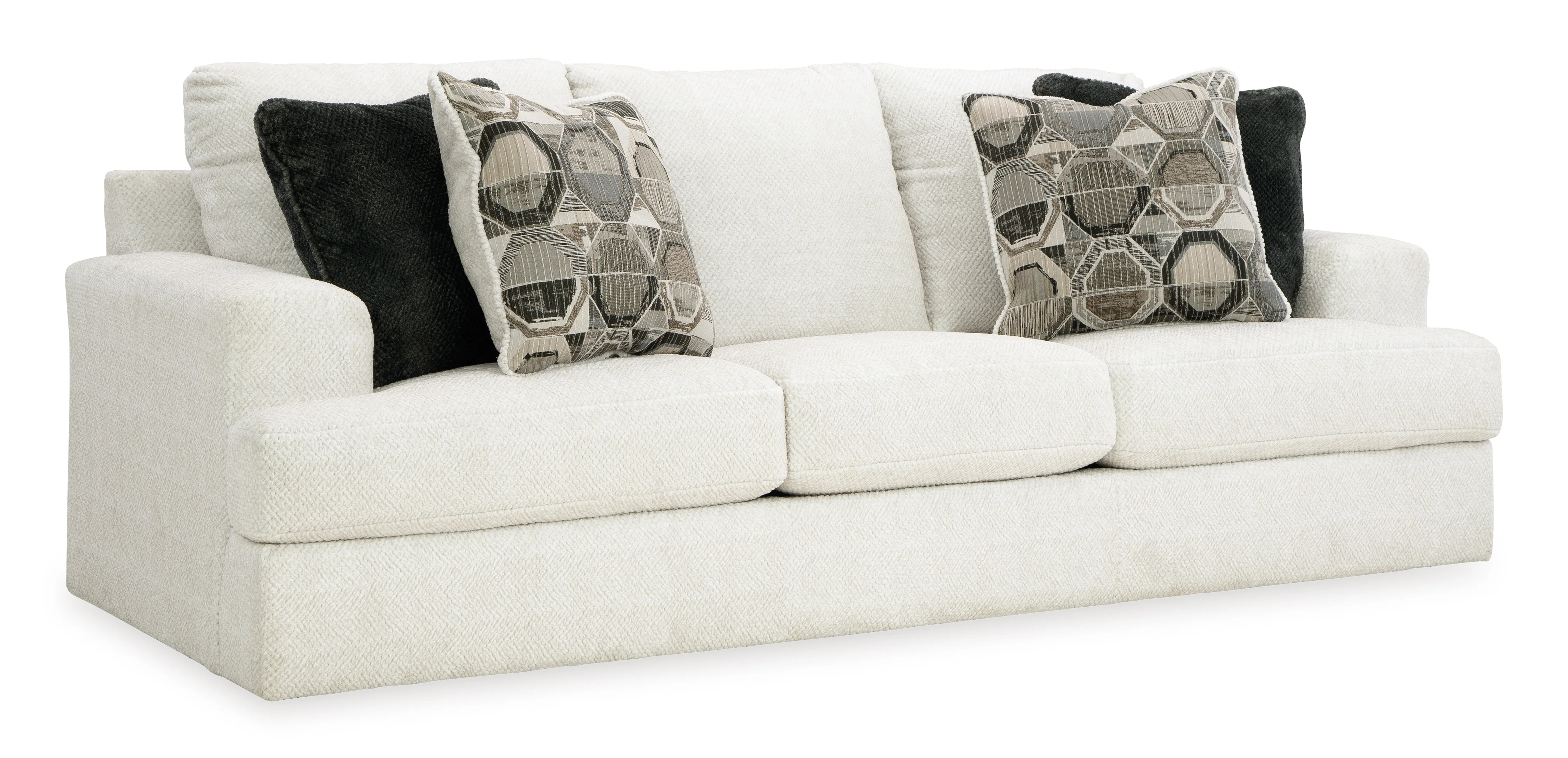 Karoline 3 Seater Sofa - Linen - Image 3