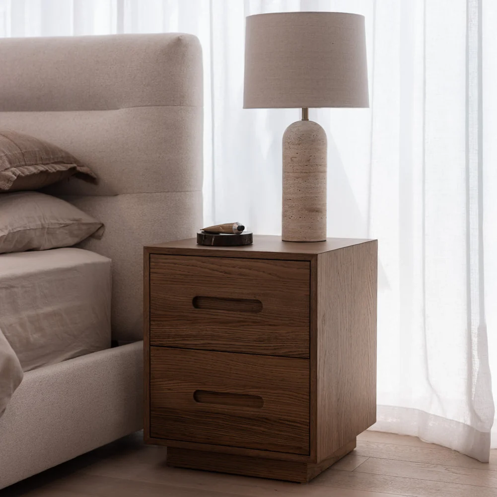 Lilo 2 Drawer Bedside - Image 3