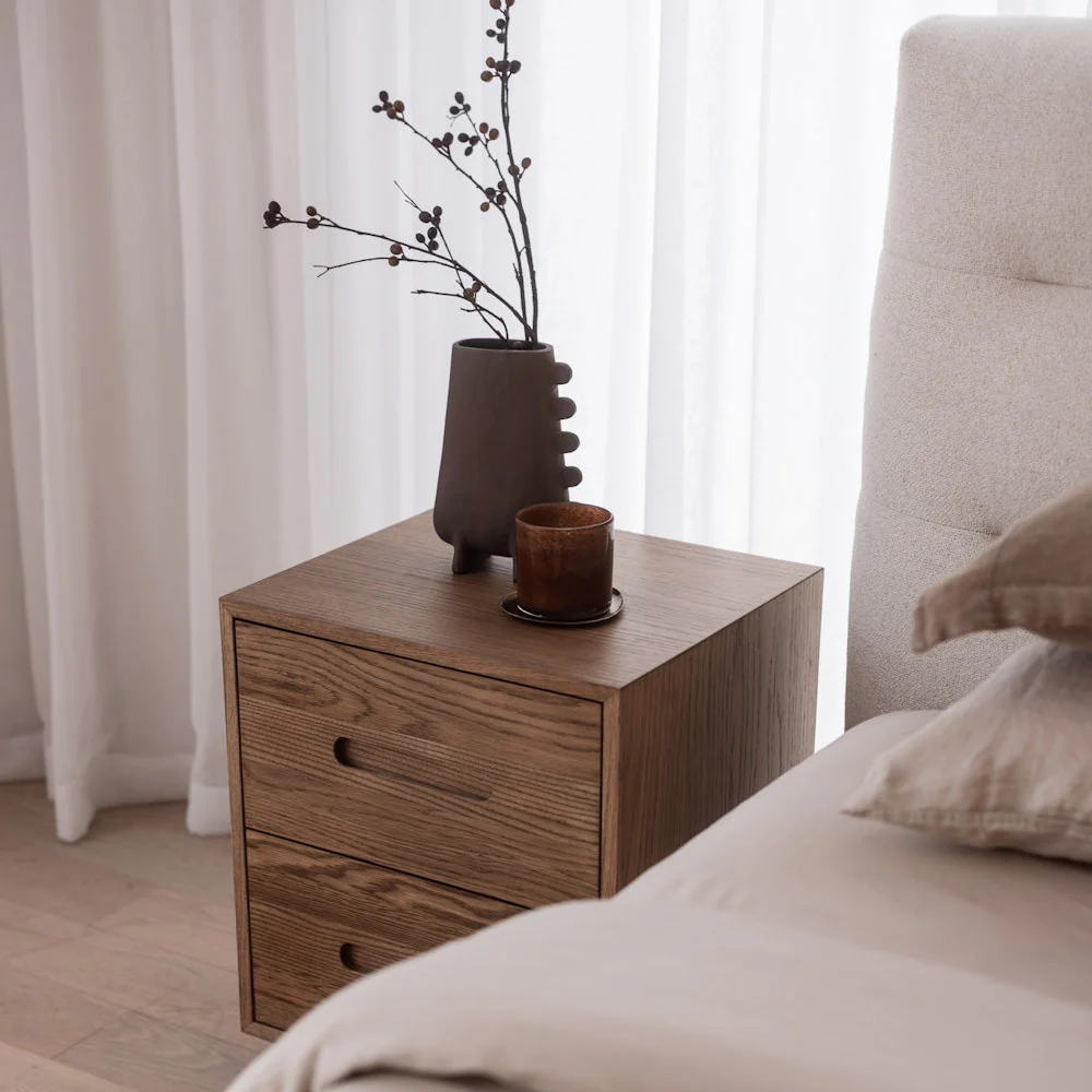 Lilo 2 Drawer Bedside - Image 4