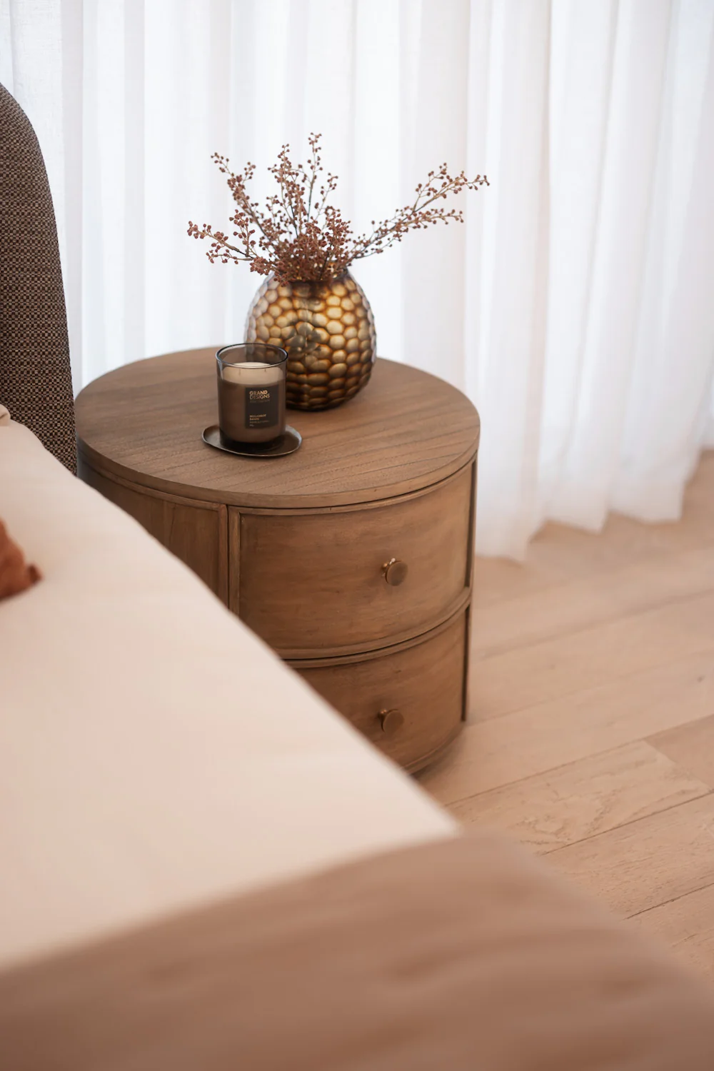 Lorna Bedside - Walnut - Image 4