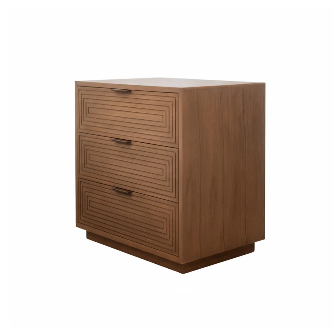 Lucie Bedside - Walnut - Image 7