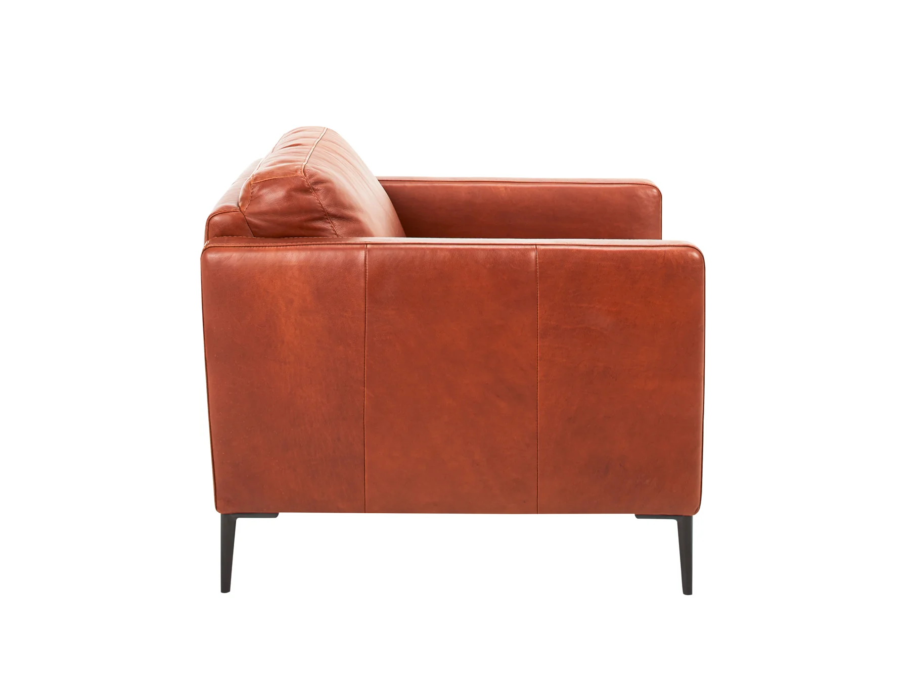 Oslo Leather Armchair - Cognac - Image 4