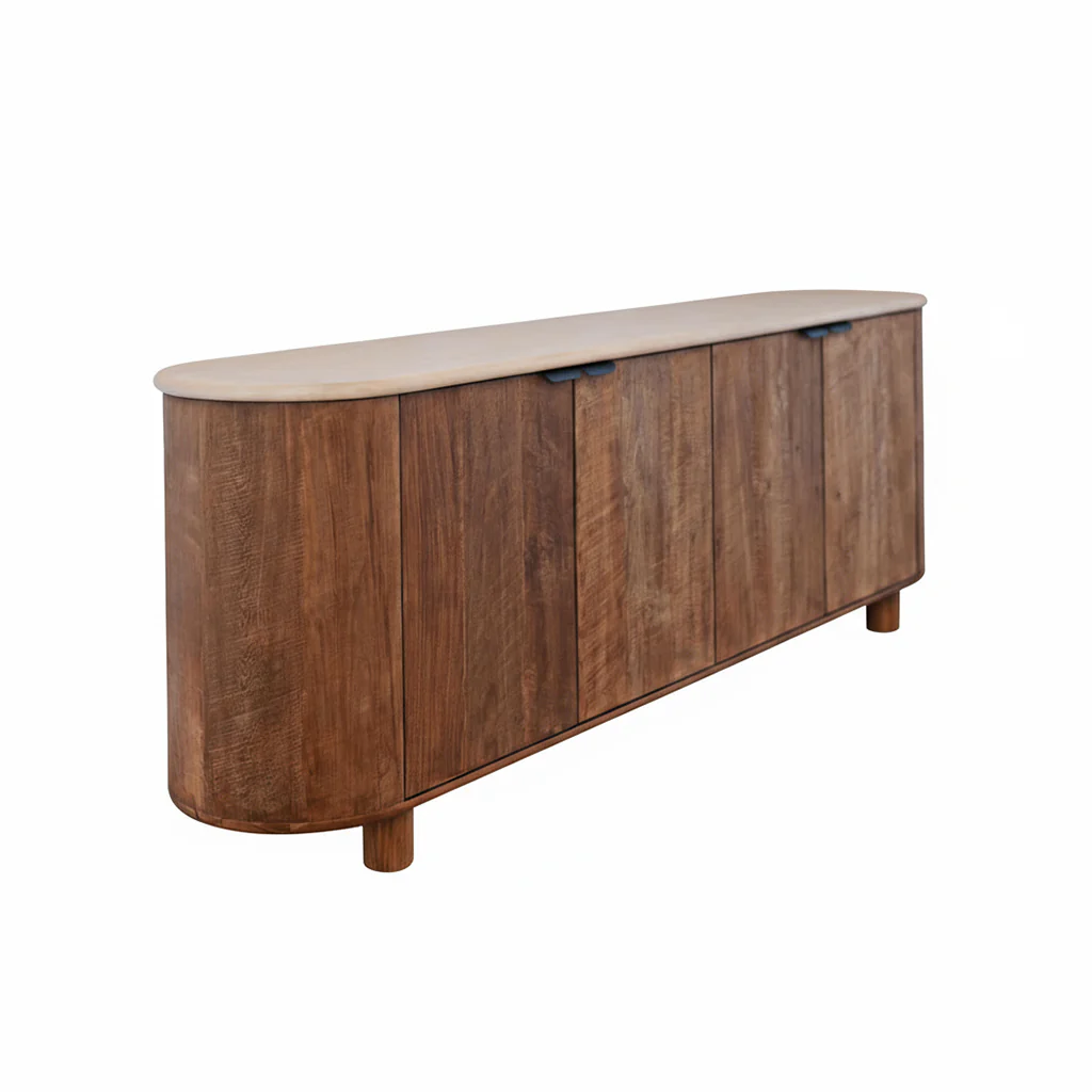 Panama 4 Door Sideboard - Image 6