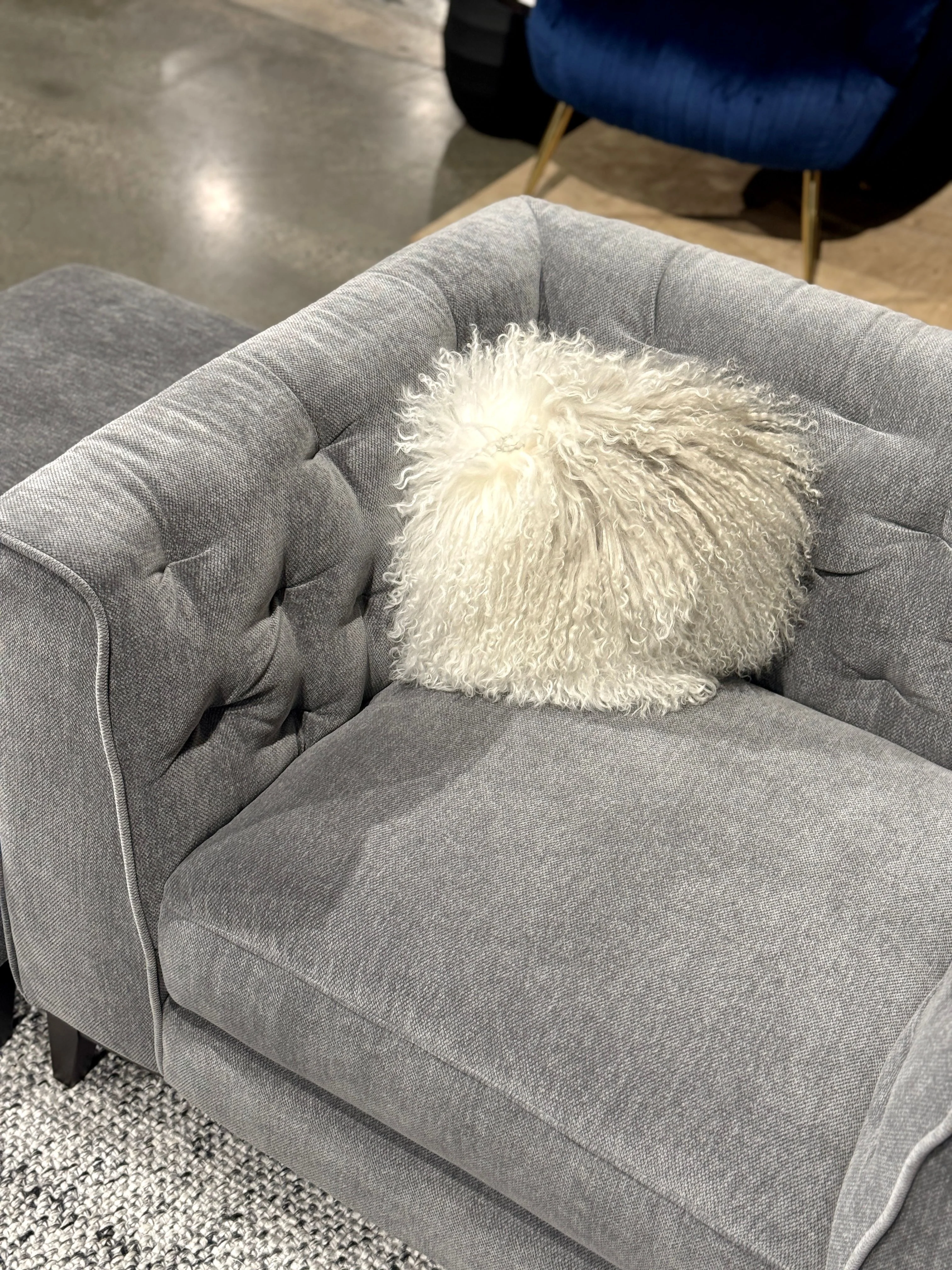 Presley Armchair - Storm - Image 4