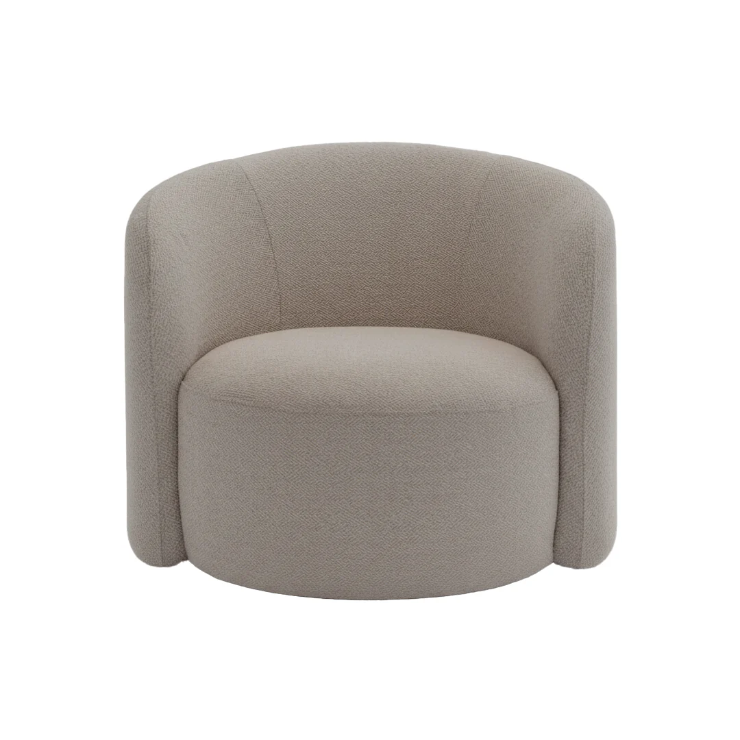Rae Swivel Armchair - Wheat - Image 7
