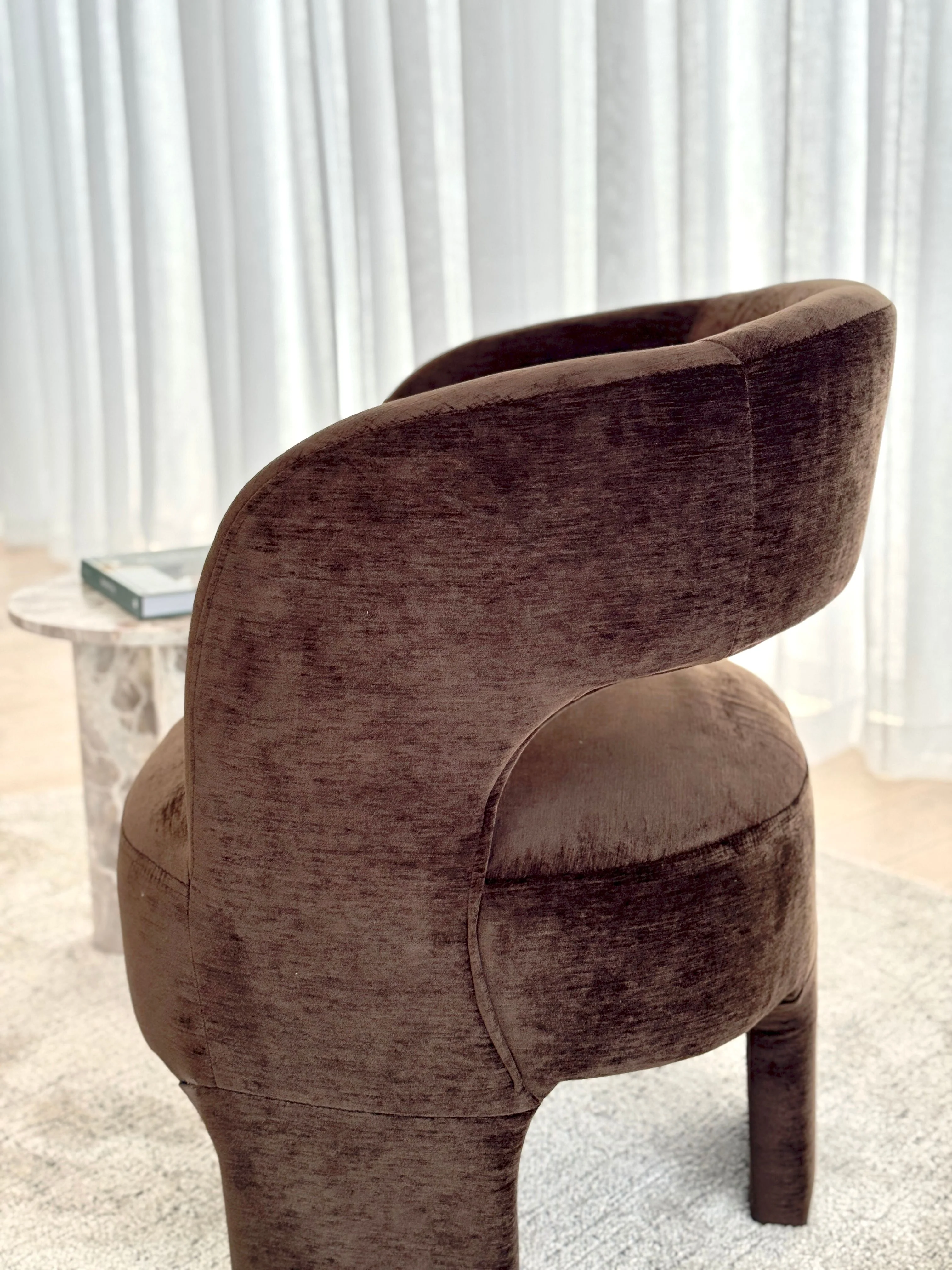 Rivo Armchair - Chocolate - Image 7