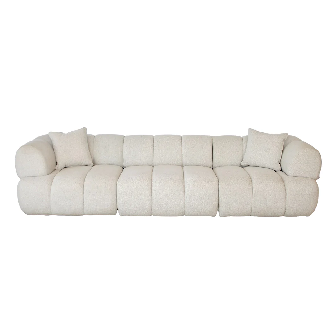 Savannah 3 Seater - Vanilla - Image 10