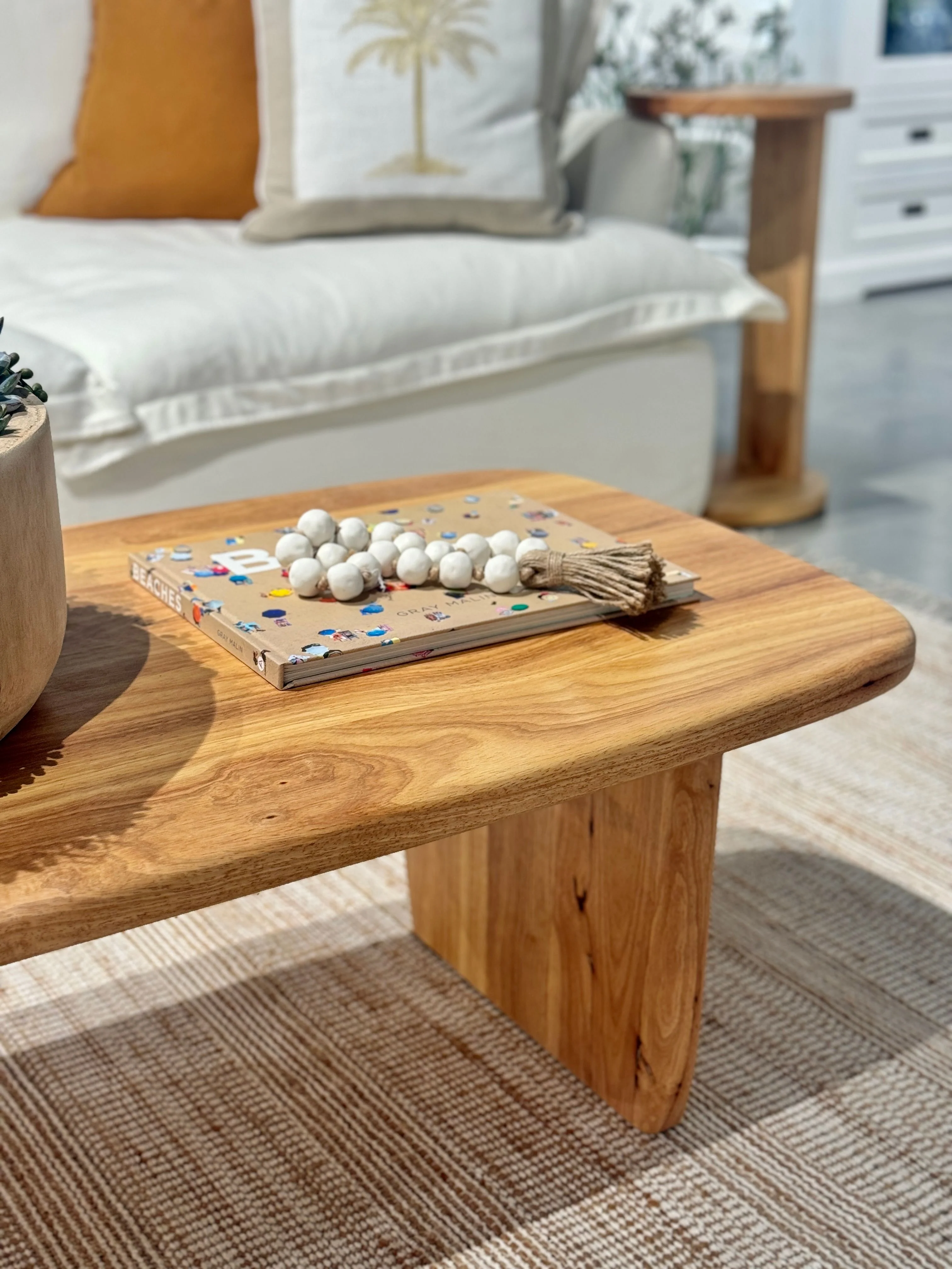 Skylar Organic Oval Coffee Table - Image 4