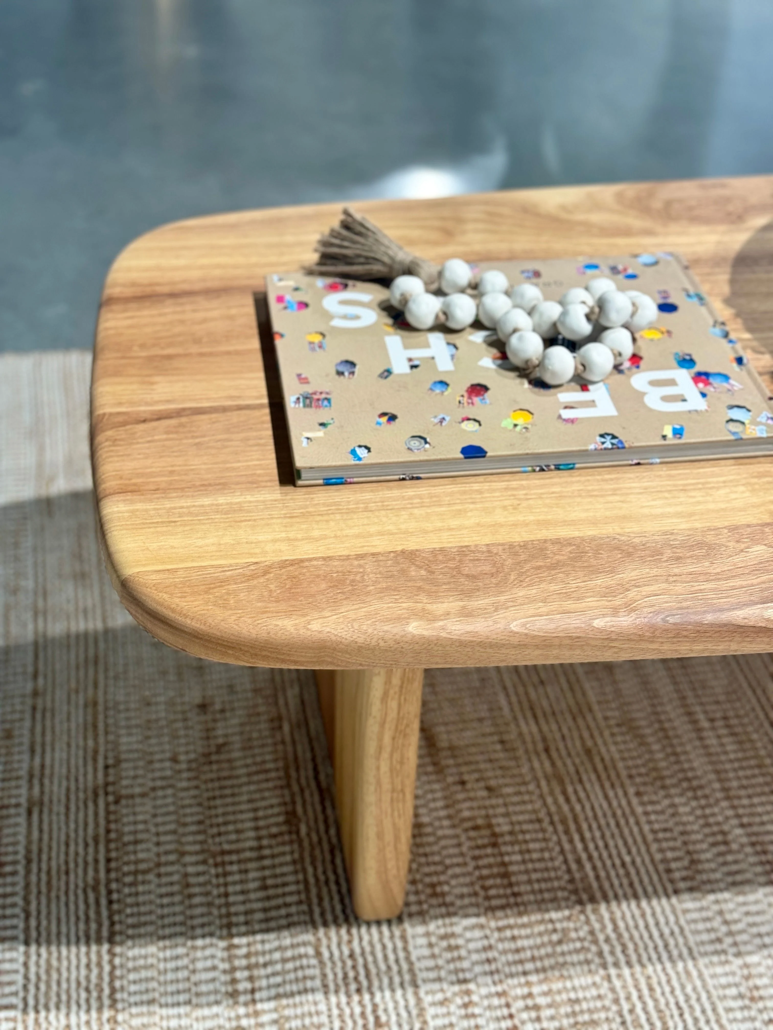 Skylar Organic Oval Coffee Table - Image 5