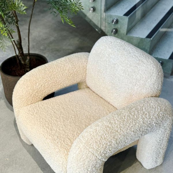 Sloane Armchair - Cream - Image 4