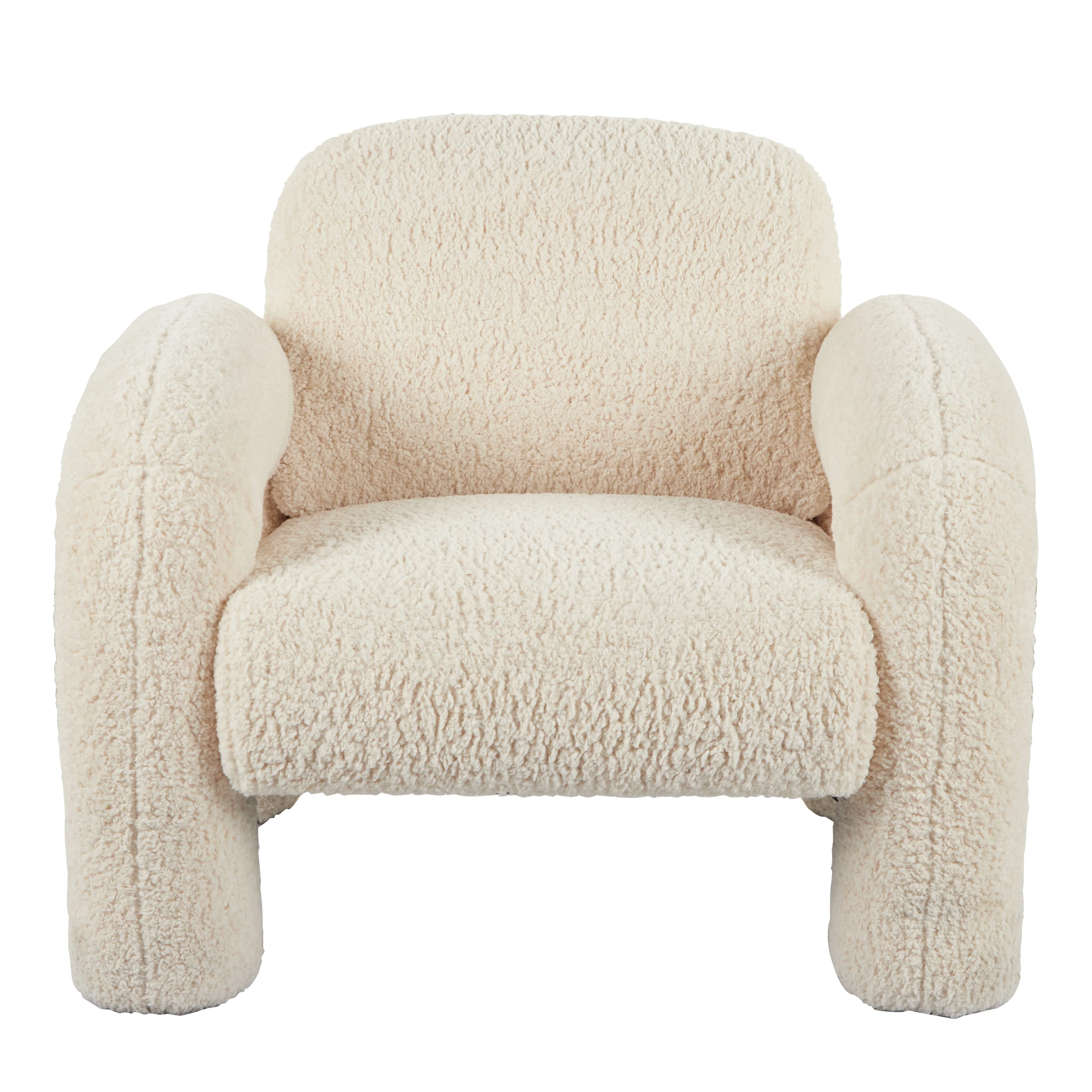 Sloane Armchair - Cream - Image 7