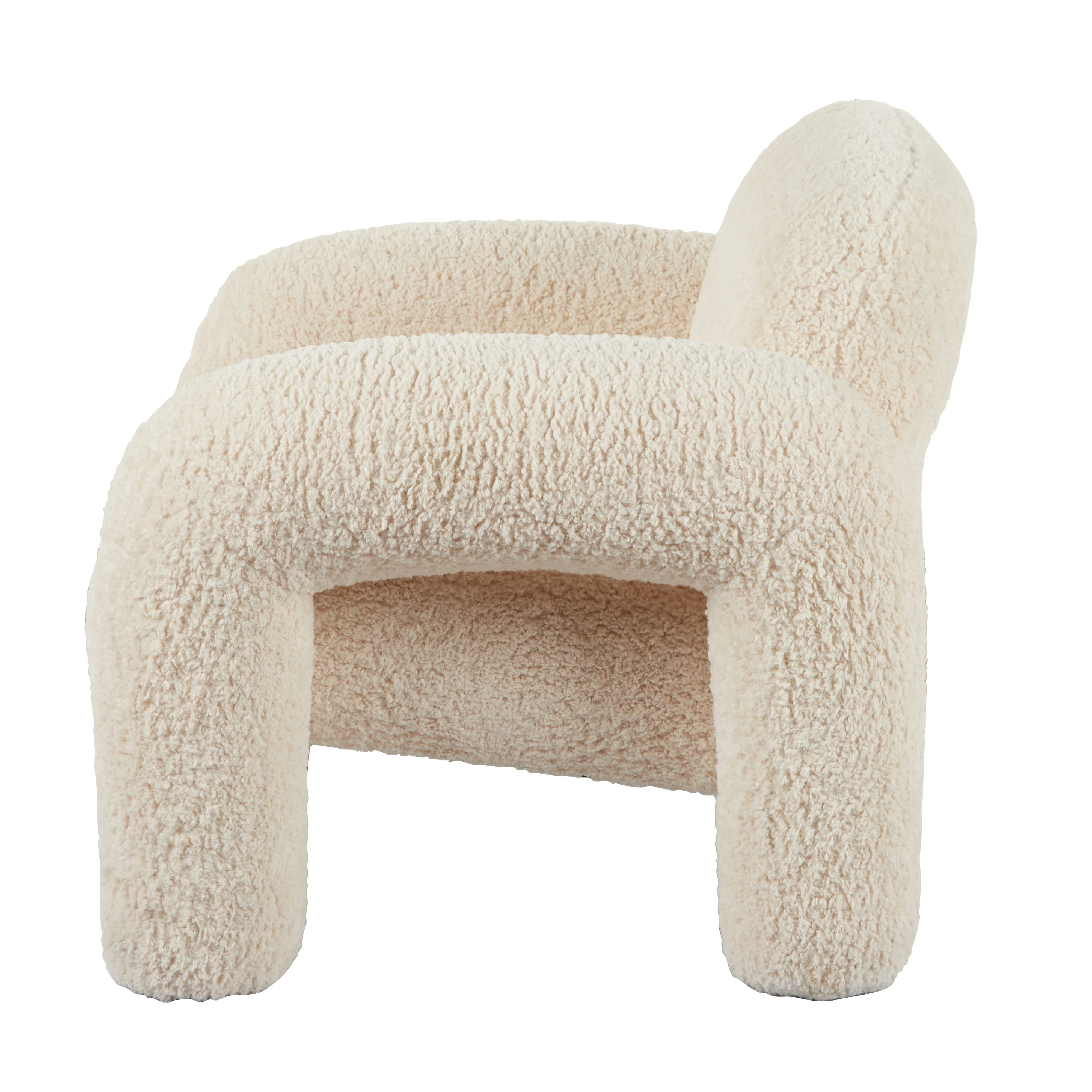 Sloane Armchair - Cream - Image 8