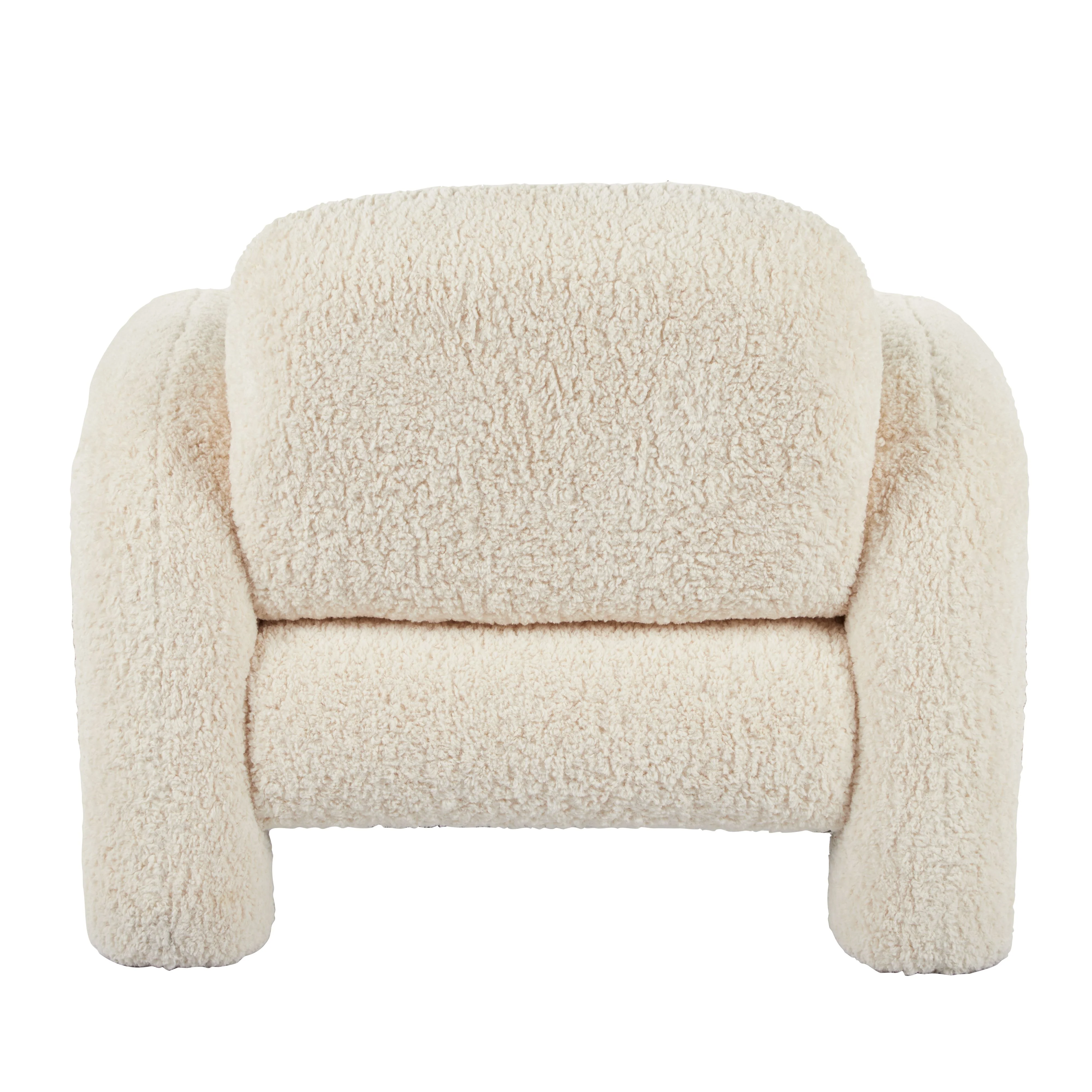 Sloane Armchair - Cream - Image 9