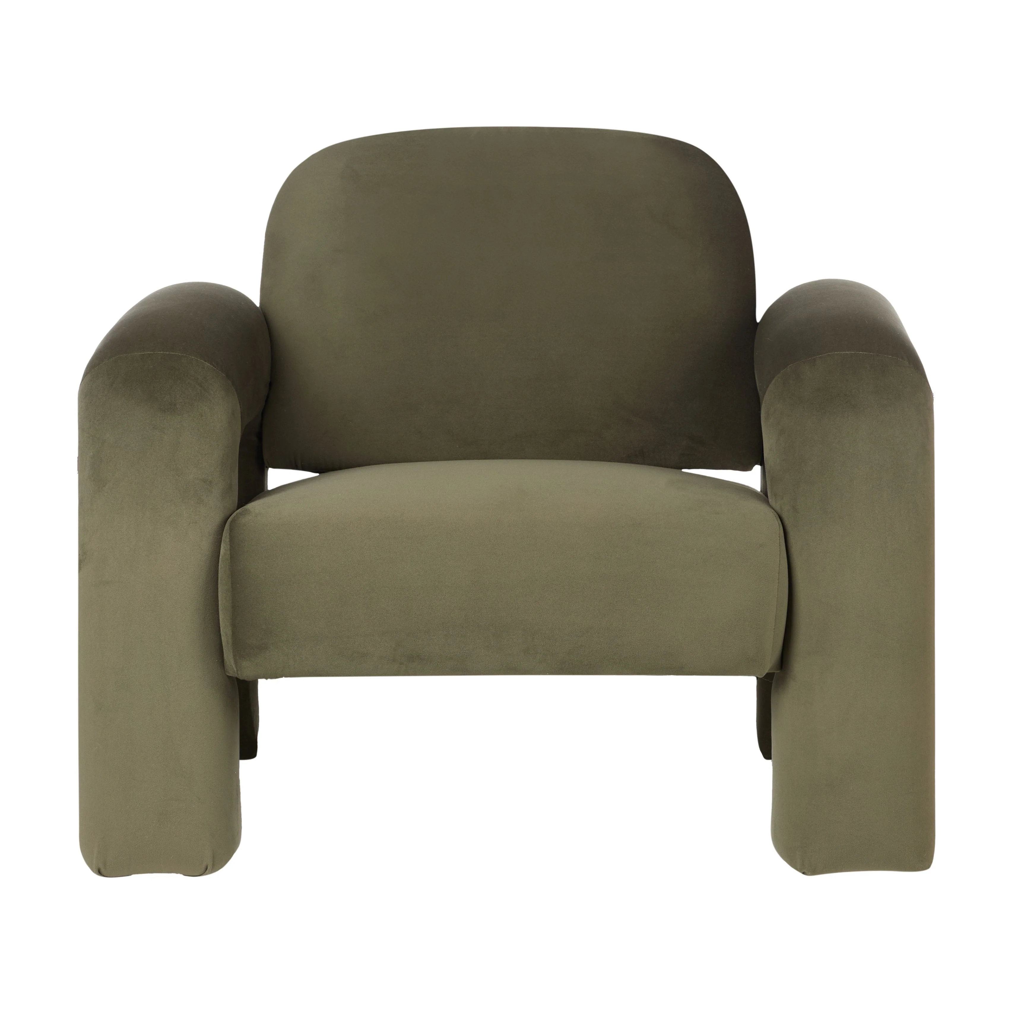 Sloane Armchair - Khaki - Image 7