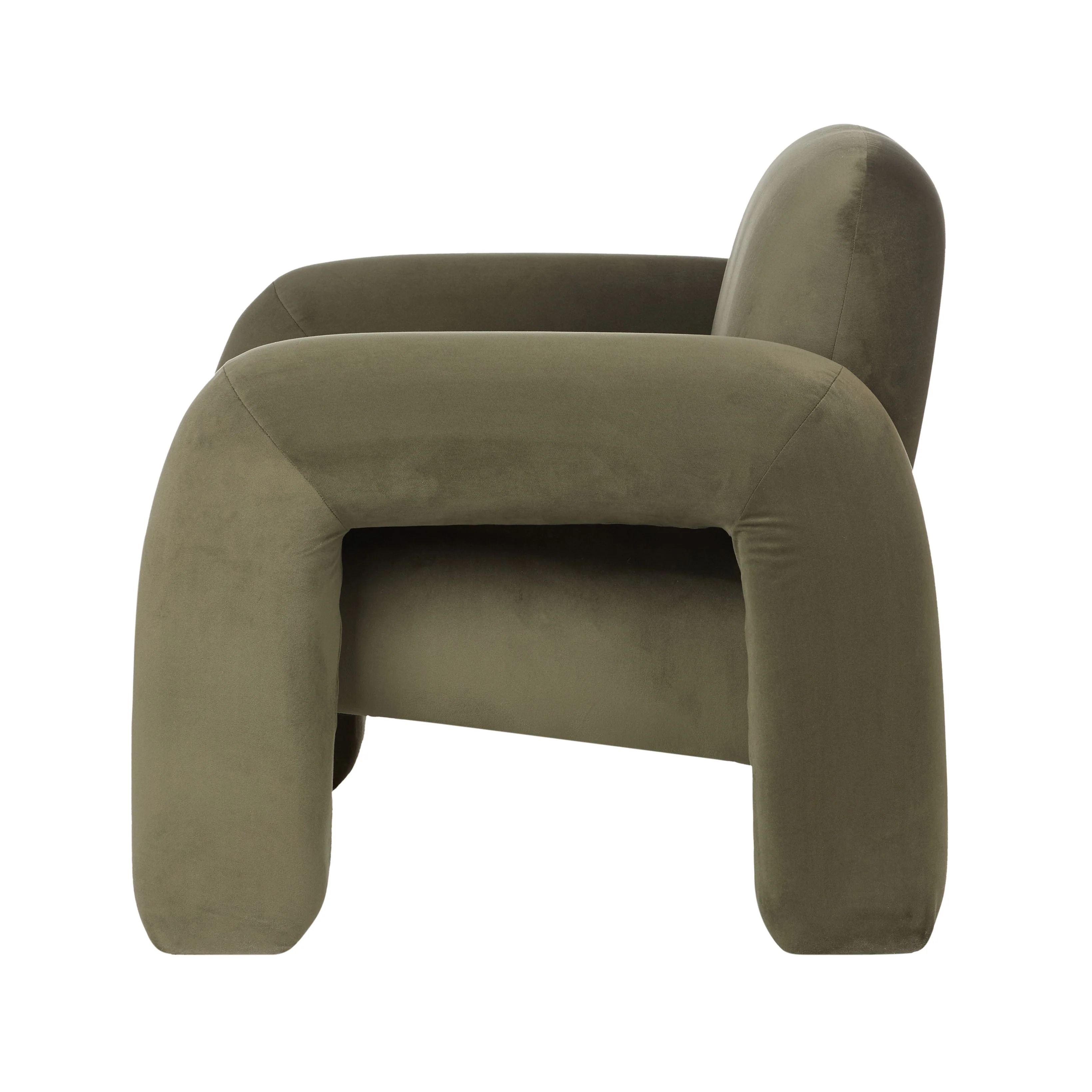 Sloane Armchair - Khaki - Image 8