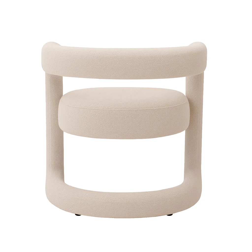 Solange Dining Chair - Bisque - Image 10