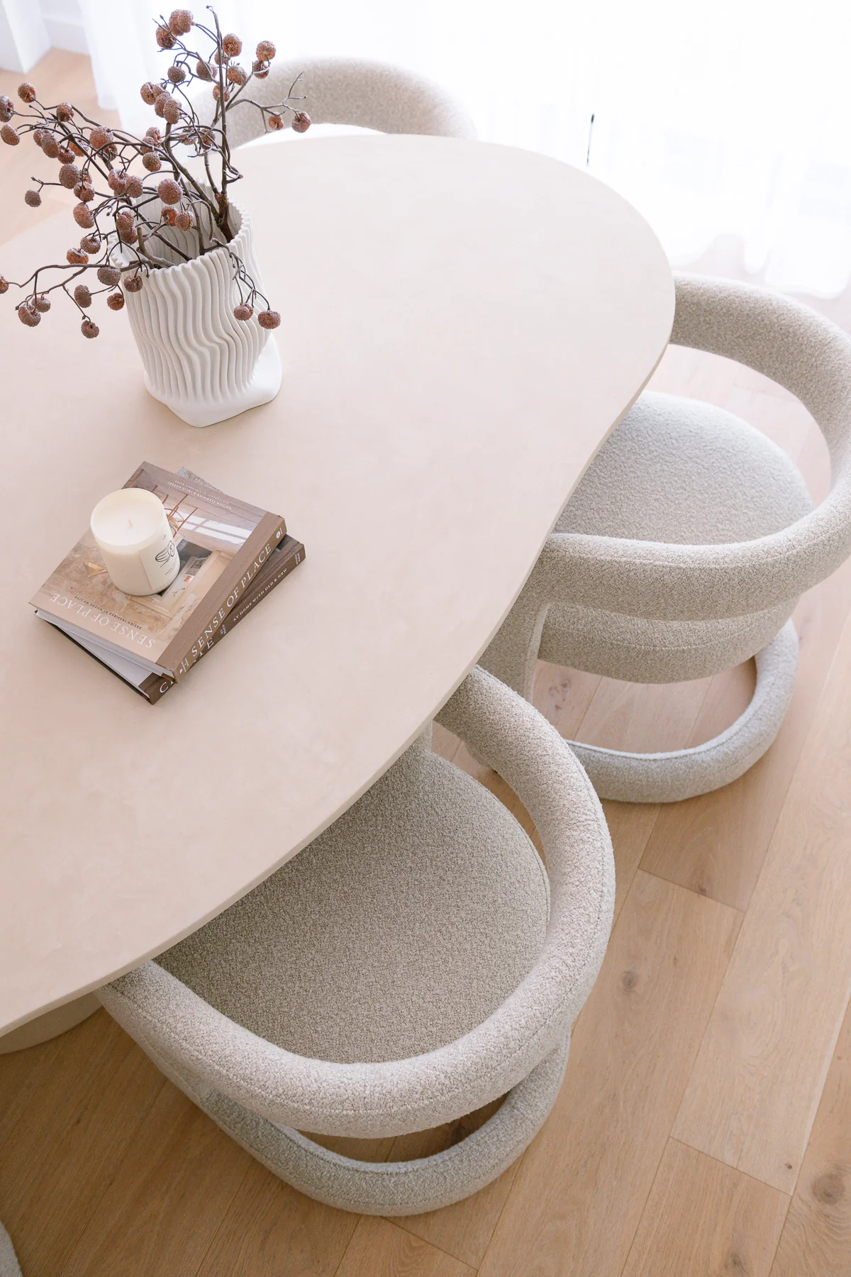 Solange Dining Chair - Bisque - Image 4