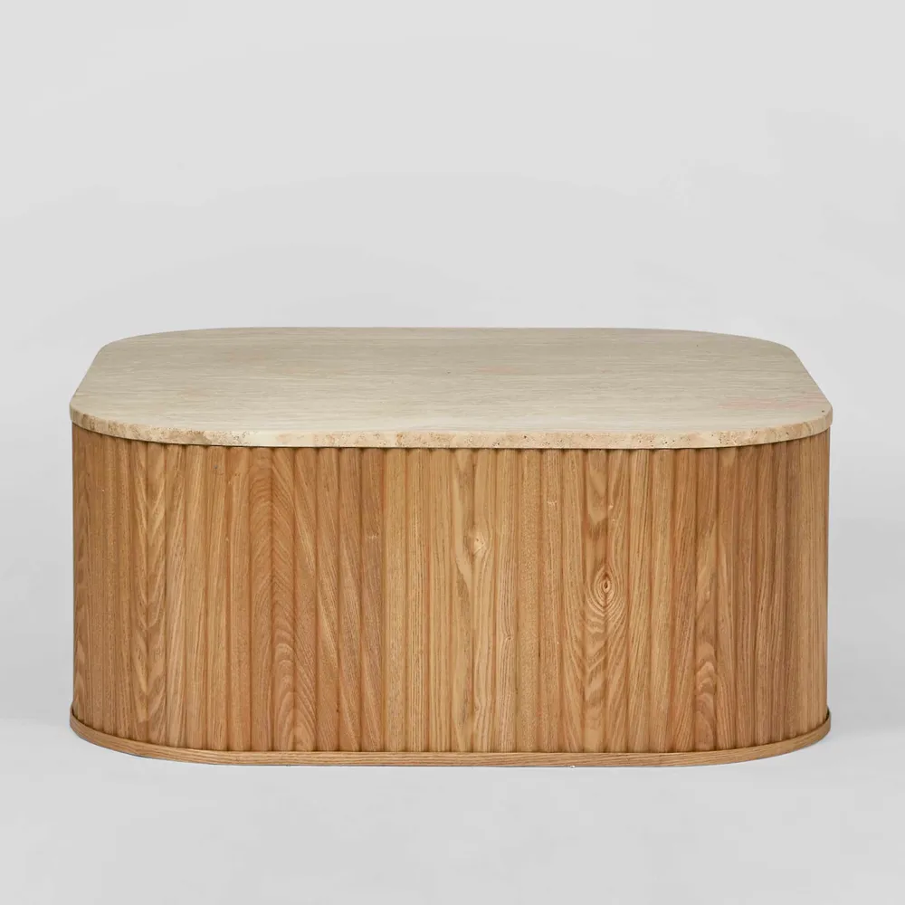 Travertine Coffee Table - Image 8