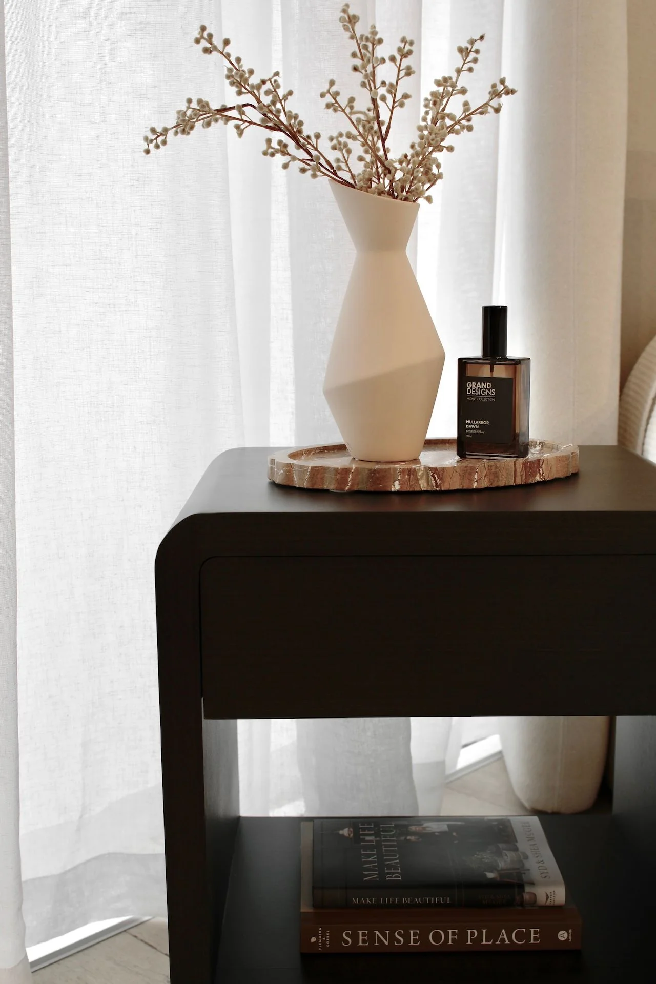 Venn Bedside Table - Black - Image 3