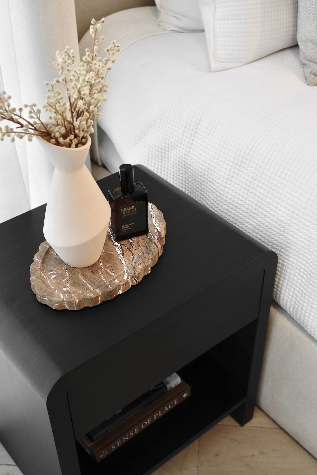 Venn Bedside Table - Black - Image 4