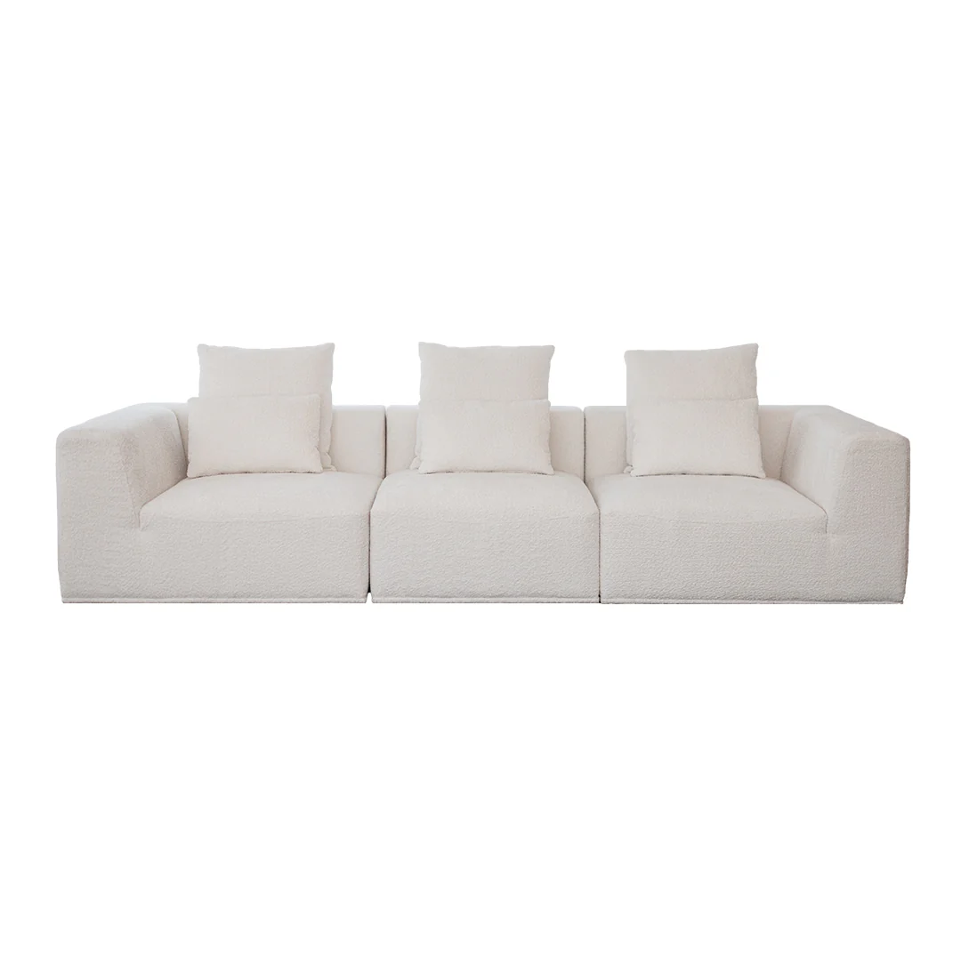 Verona 3 Seater - Cloud Optical - Image 12