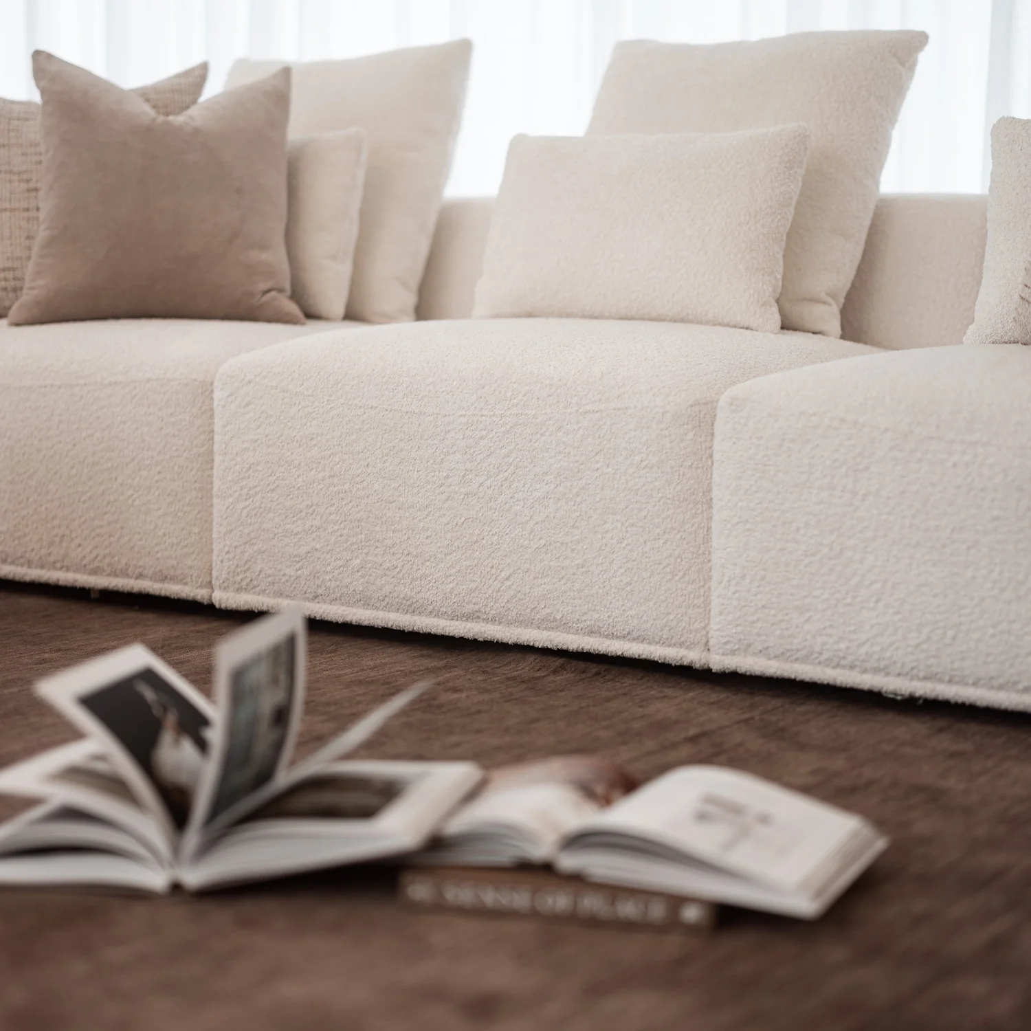 Verona 3 Seater - Cloud Optical - Image 4