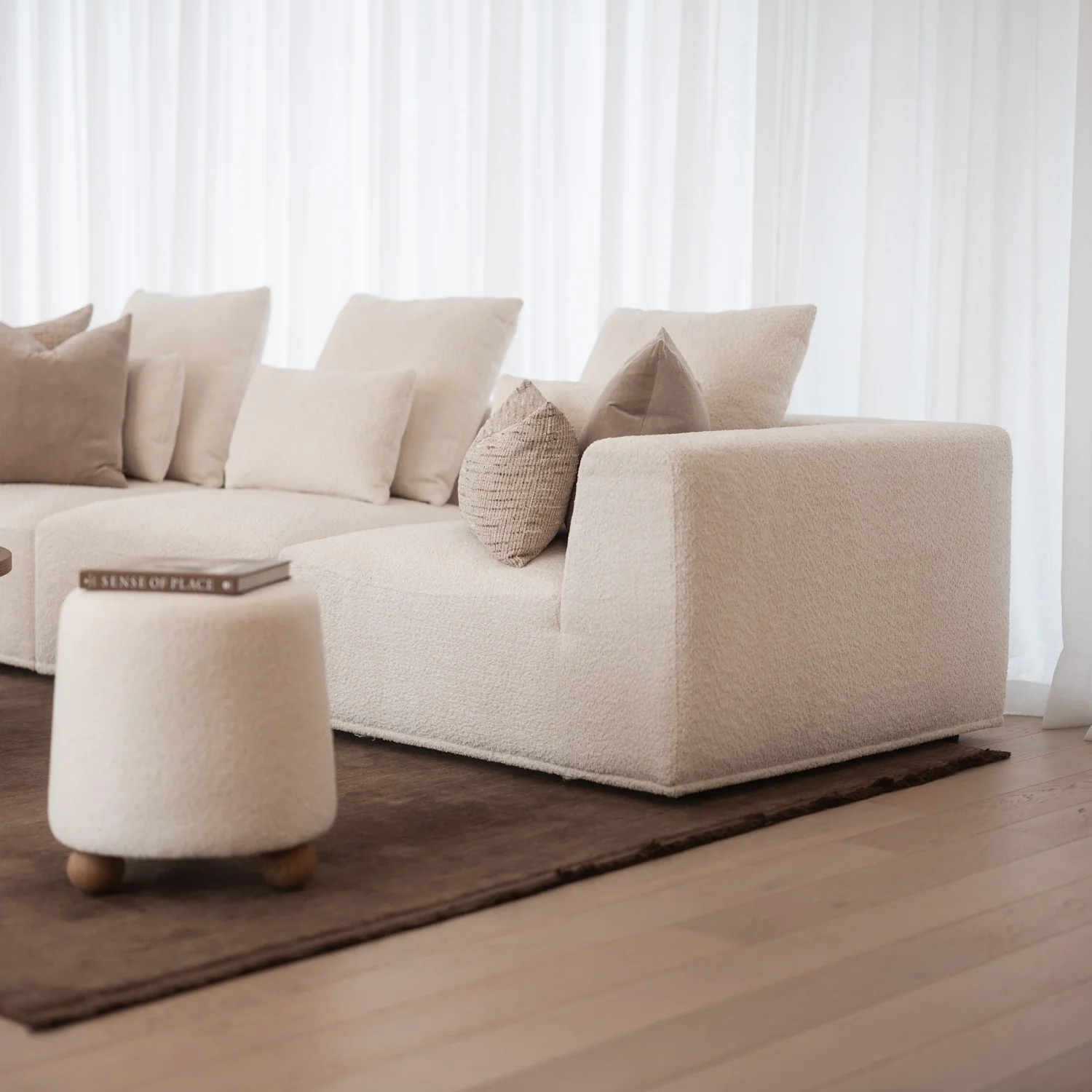 Verona 3 Seater - Cloud Optical - Image 5