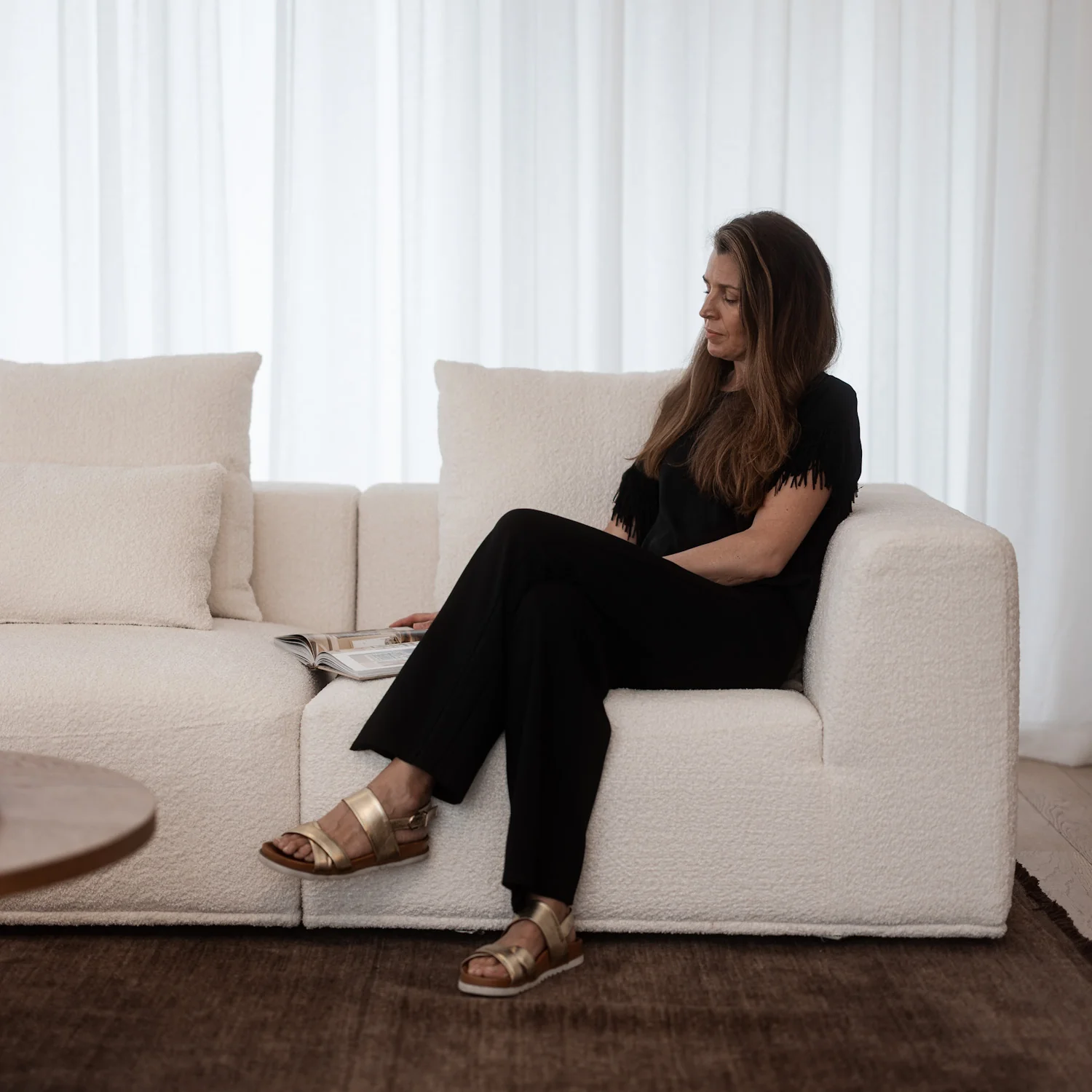 Verona 3 Seater - Cloud Optical - Image 8