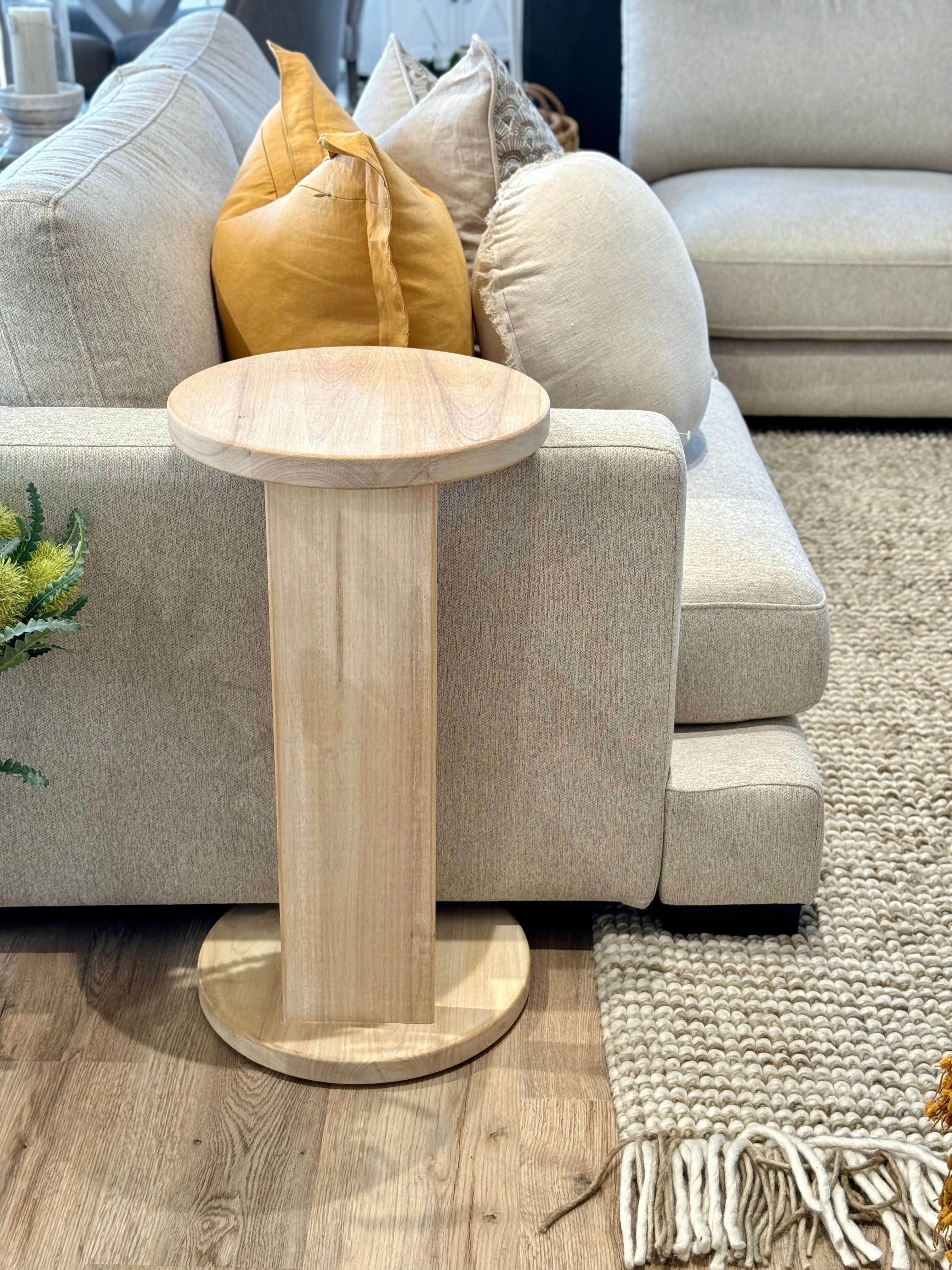 Wilbur Sofa Table - Whitewash - Image 3